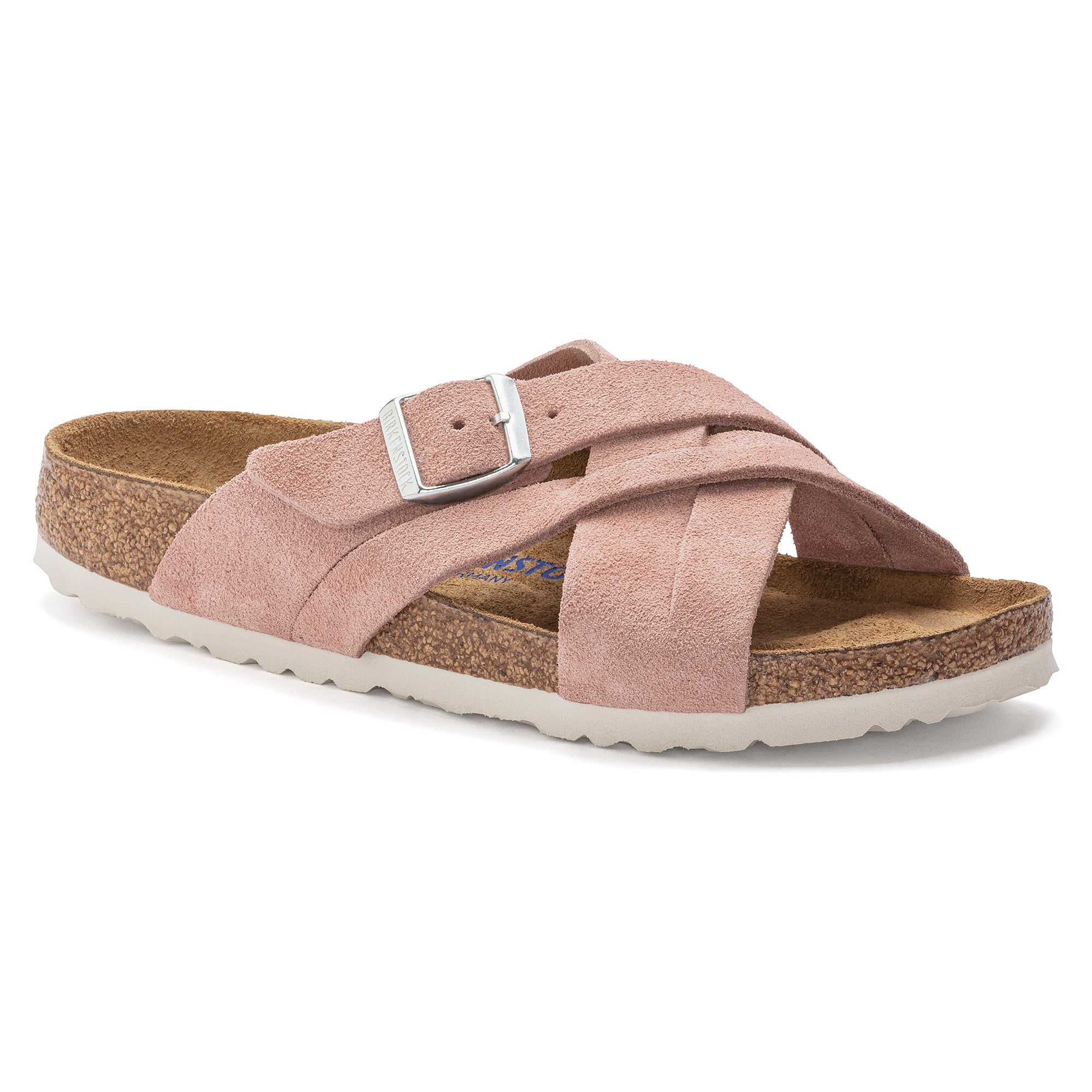 Birkenstock Limited Edition Lugano Soft Footbed pink clay suede