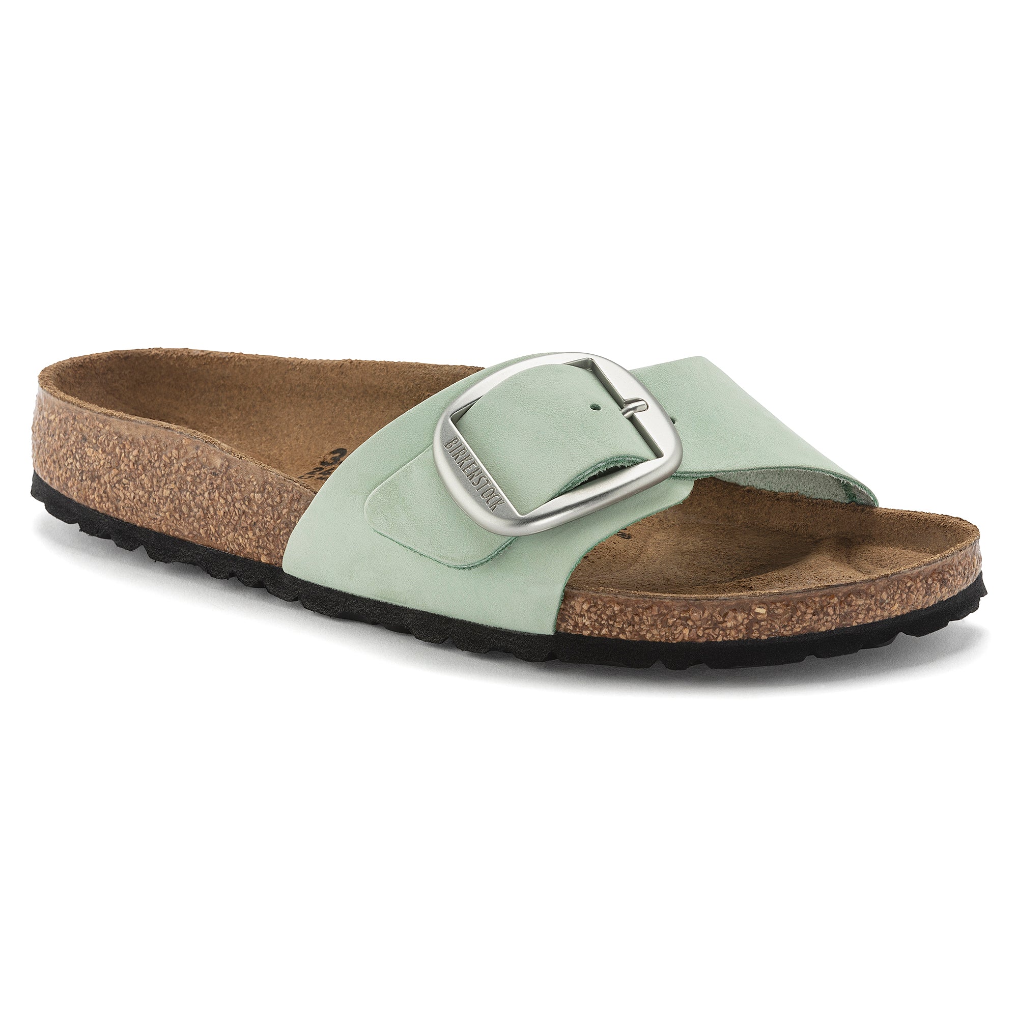 Birkenstock Limited Edition Madrid Big Buckle matcha nubuck