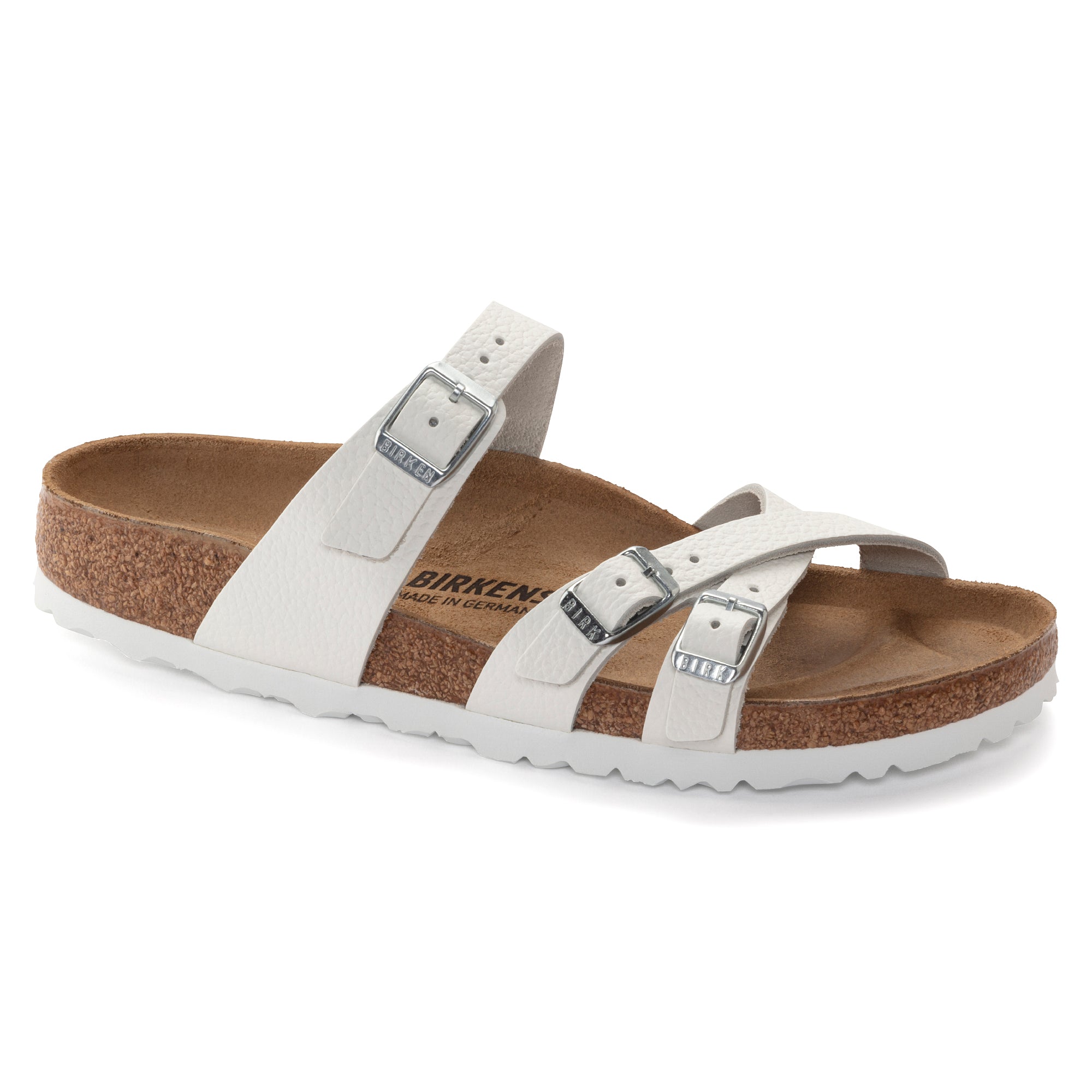 Birkenstock Limited Edition Franca white leather