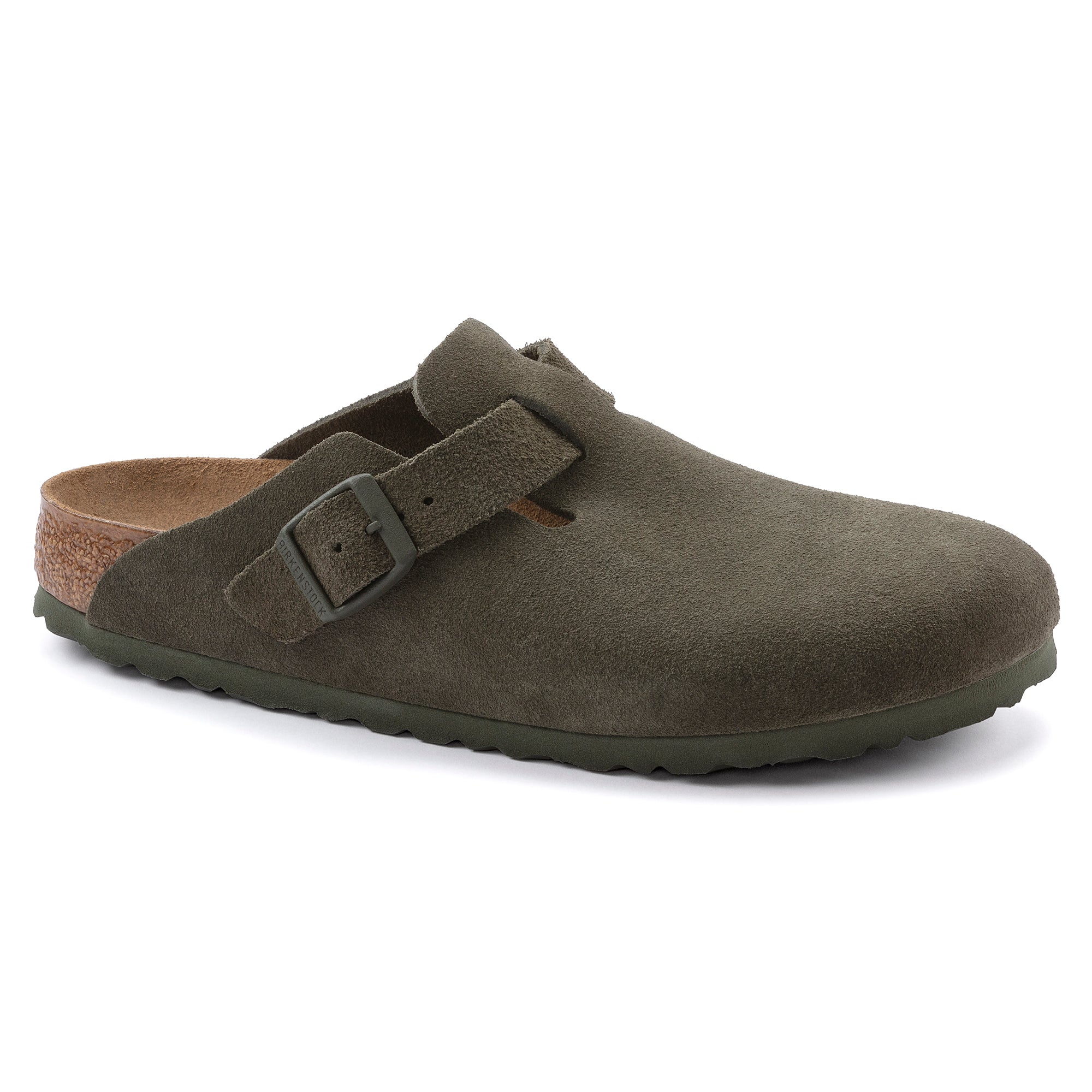 Birkenstock Boston thyme suede