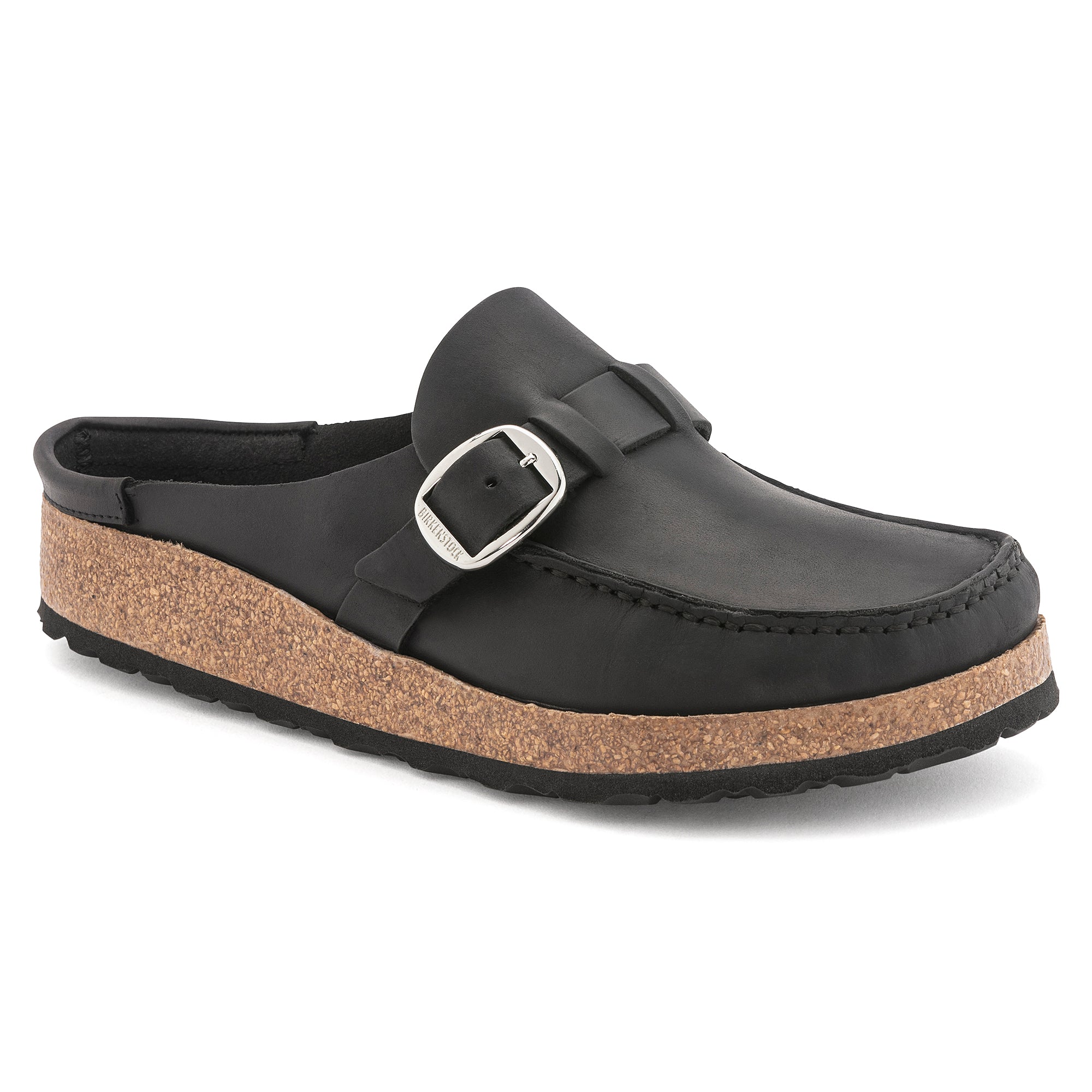 Birkenstock Buckley black oiled leather