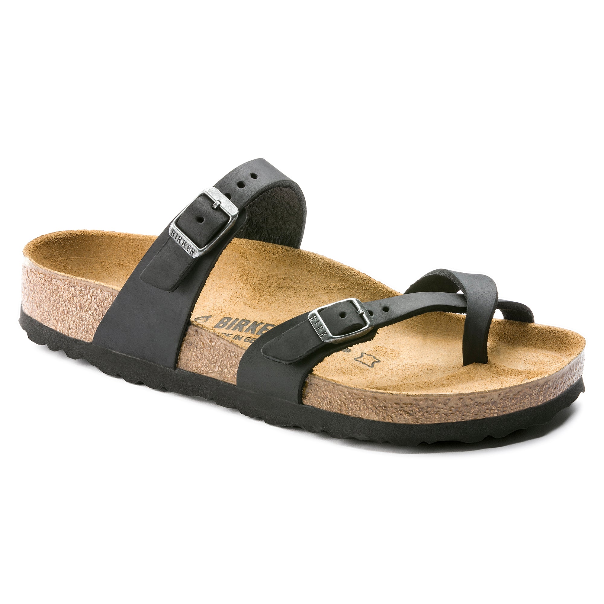 Birkenstock Mayari black oiled leather