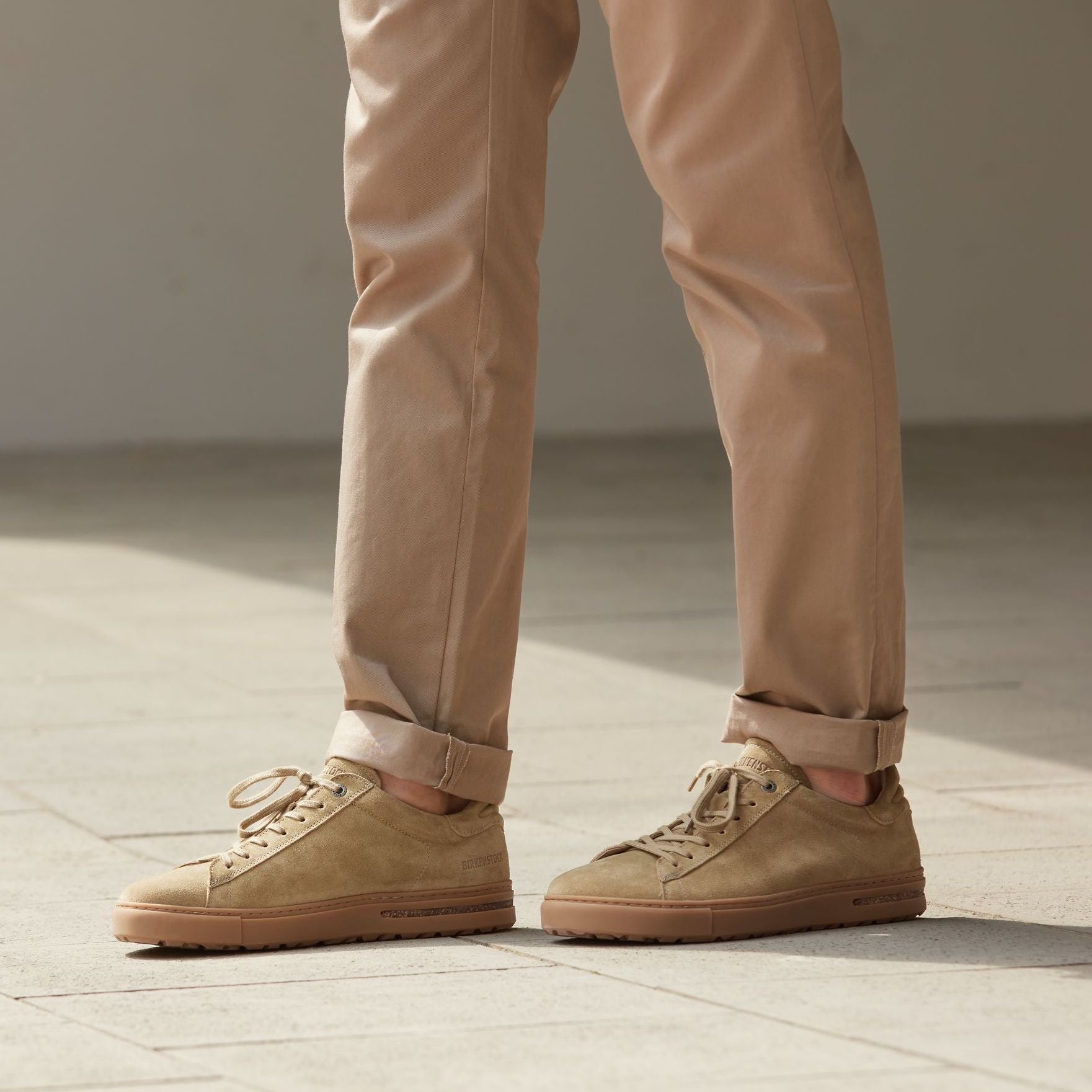 Birkenstock Bend Low faded khaki suede