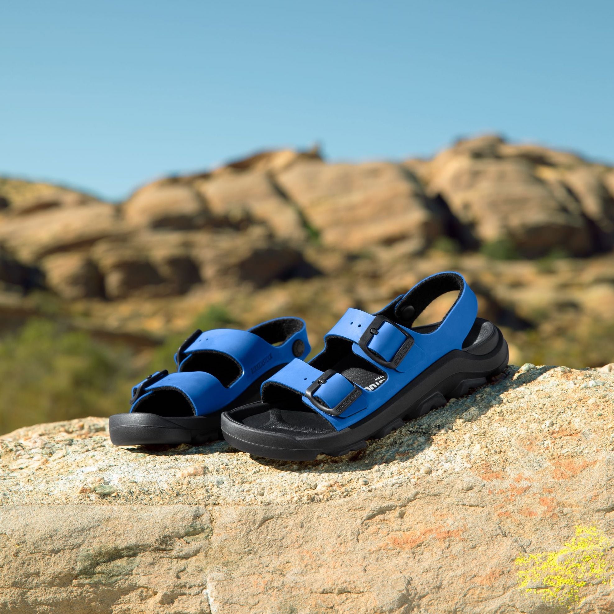 Birkenstock Kids Mogami icy ultra blue Birko-Flor