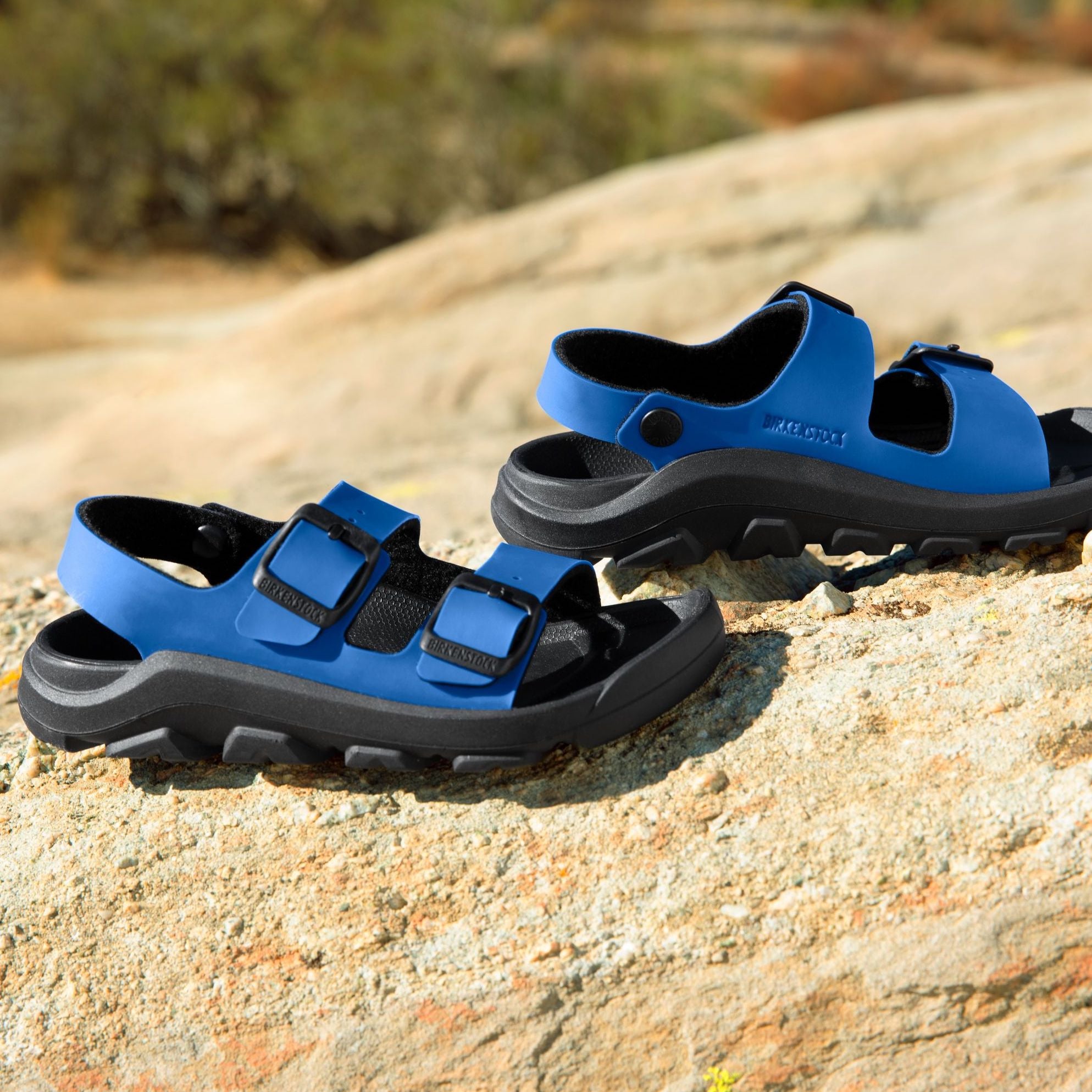 Birkenstock Kids Mogami icy ultra blue Birko-Flor