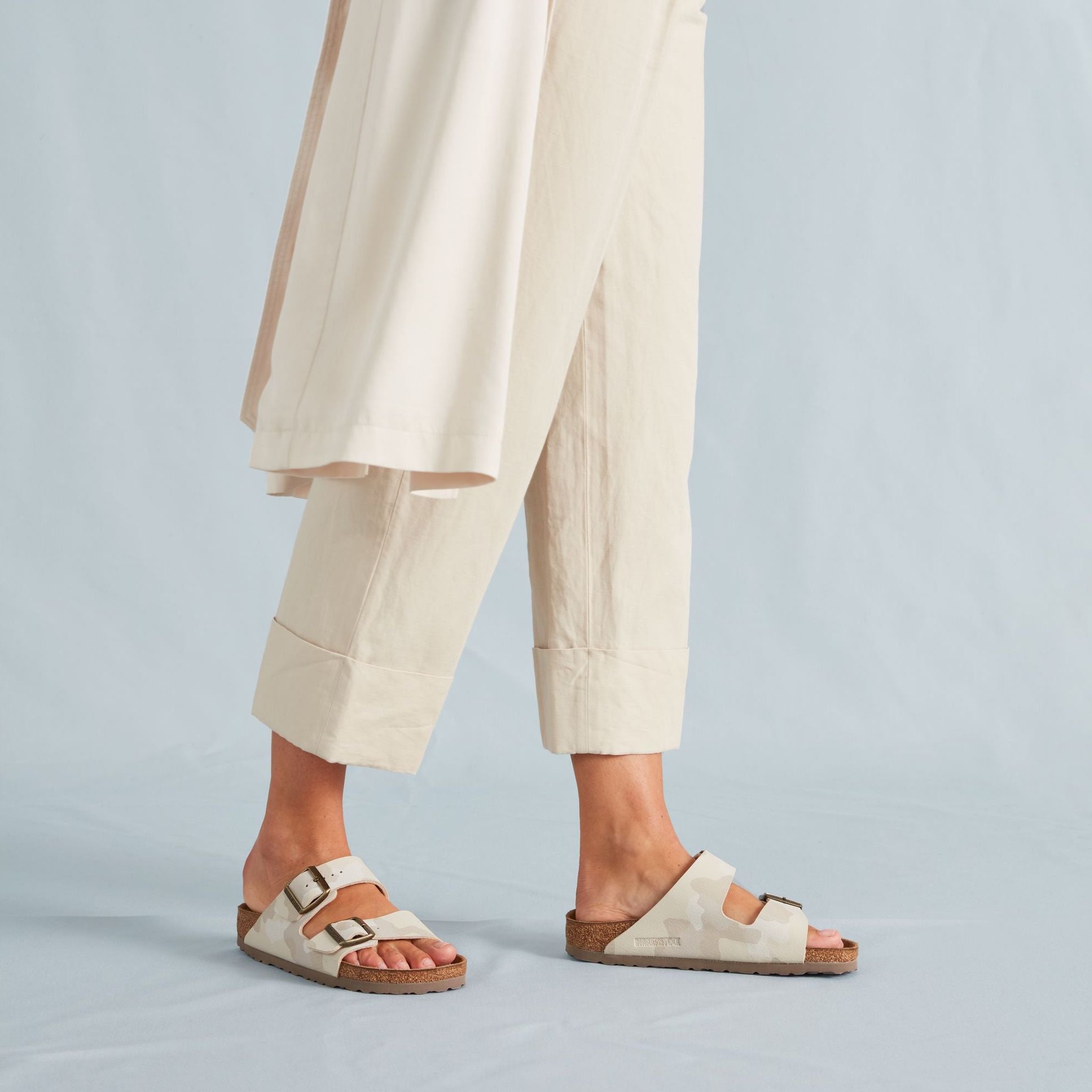 Birkenstock Arizona desert soil sand camo Birko-Flor