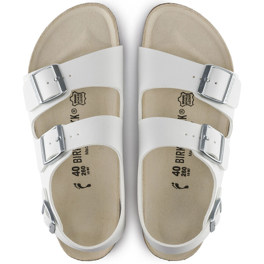 Birkenstock Milano white Birko-Flor