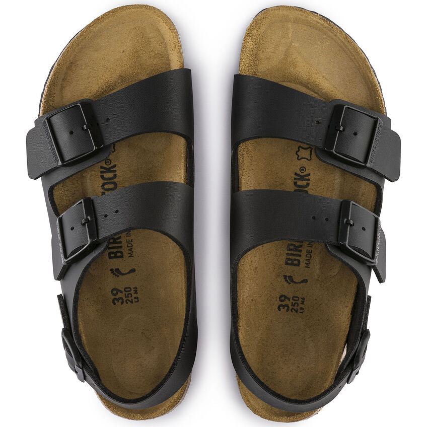 Birkenstock Milano black Birko-Flor