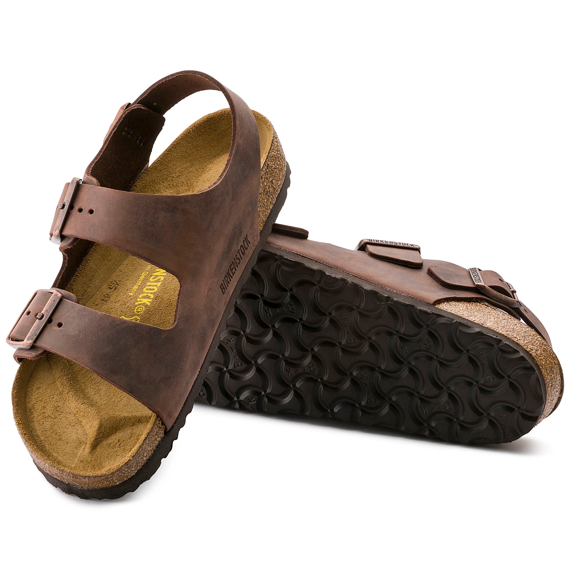 Birkenstock Milano habana oiled leather