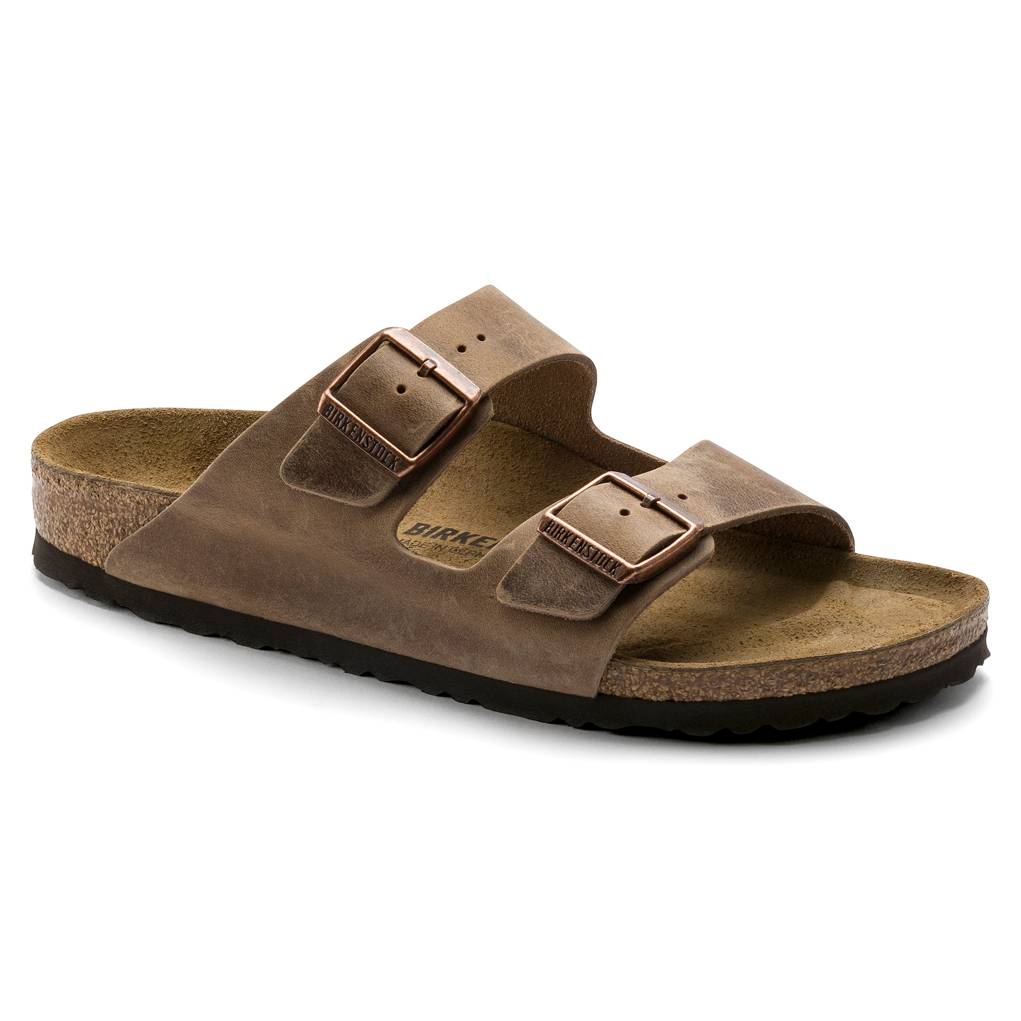 Birkenstock Arizona tobacco oiled leather