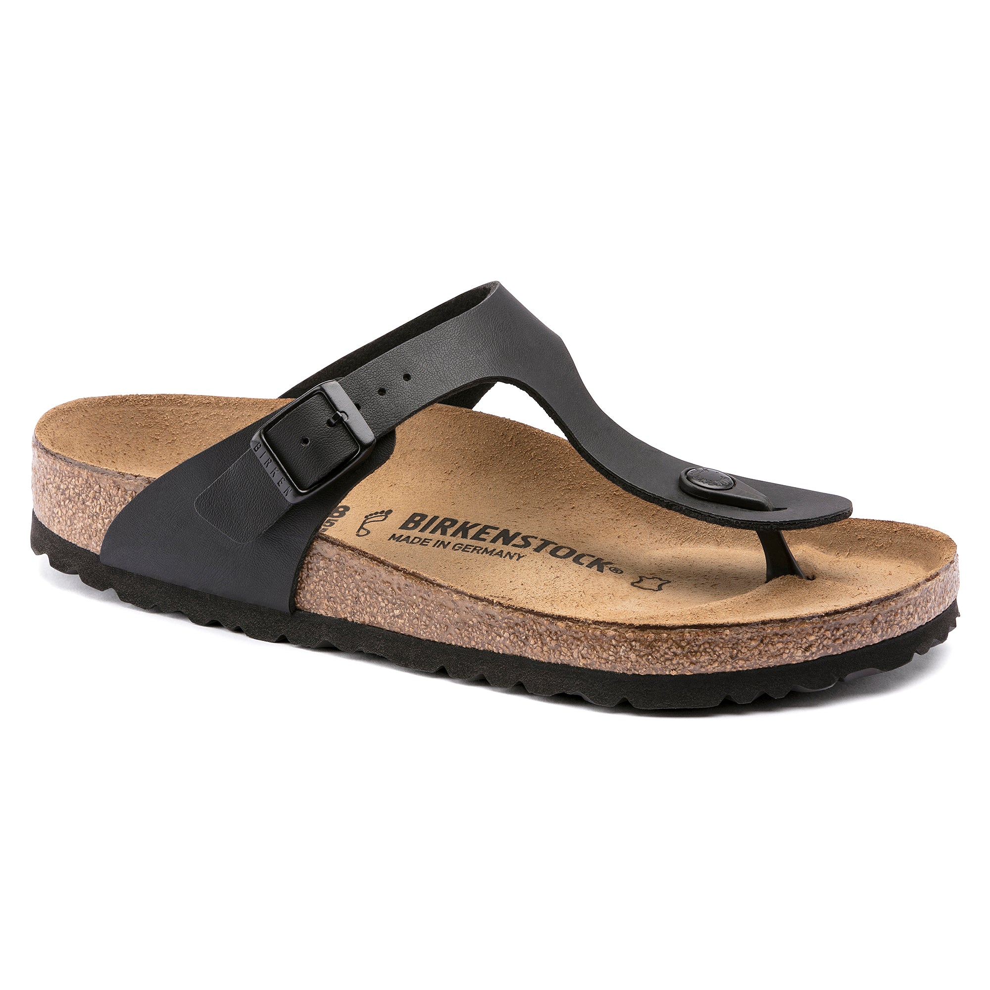 Birkenstock Gizeh black Birko-Flor