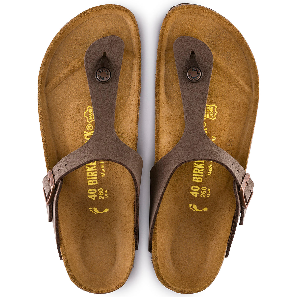 Birkenstock Gizeh mocha Birkibuc