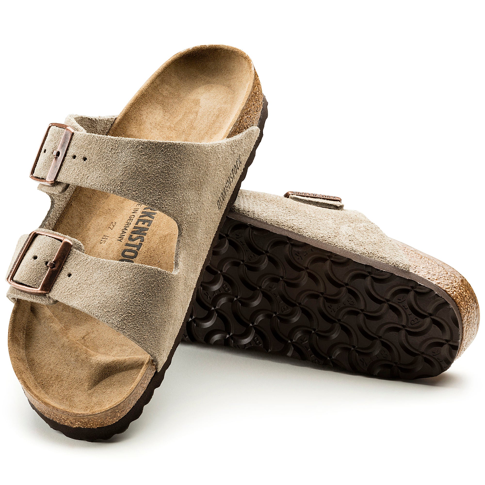 Birkenstock Arizona taupe suede