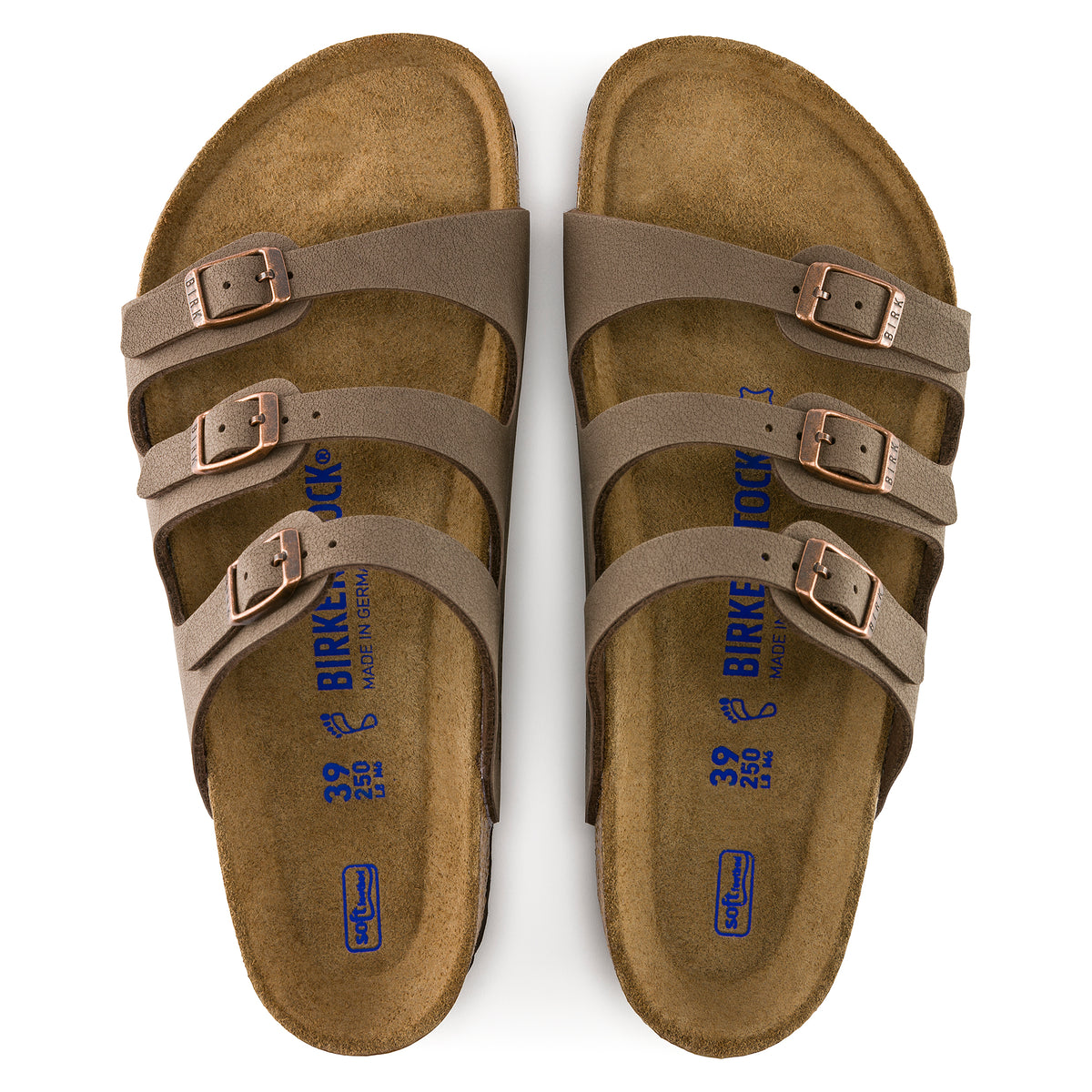 Birkenstock Florida Soft Footbed mocha Birkibuc