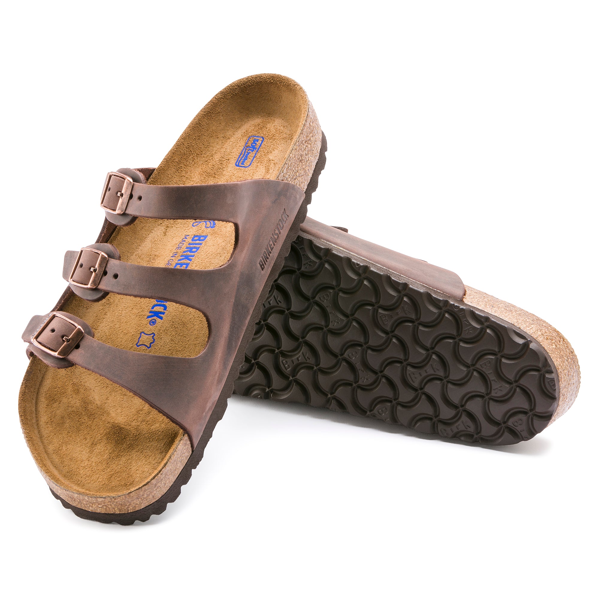 Birkenstock Florida Soft Footbed habana oiled leather