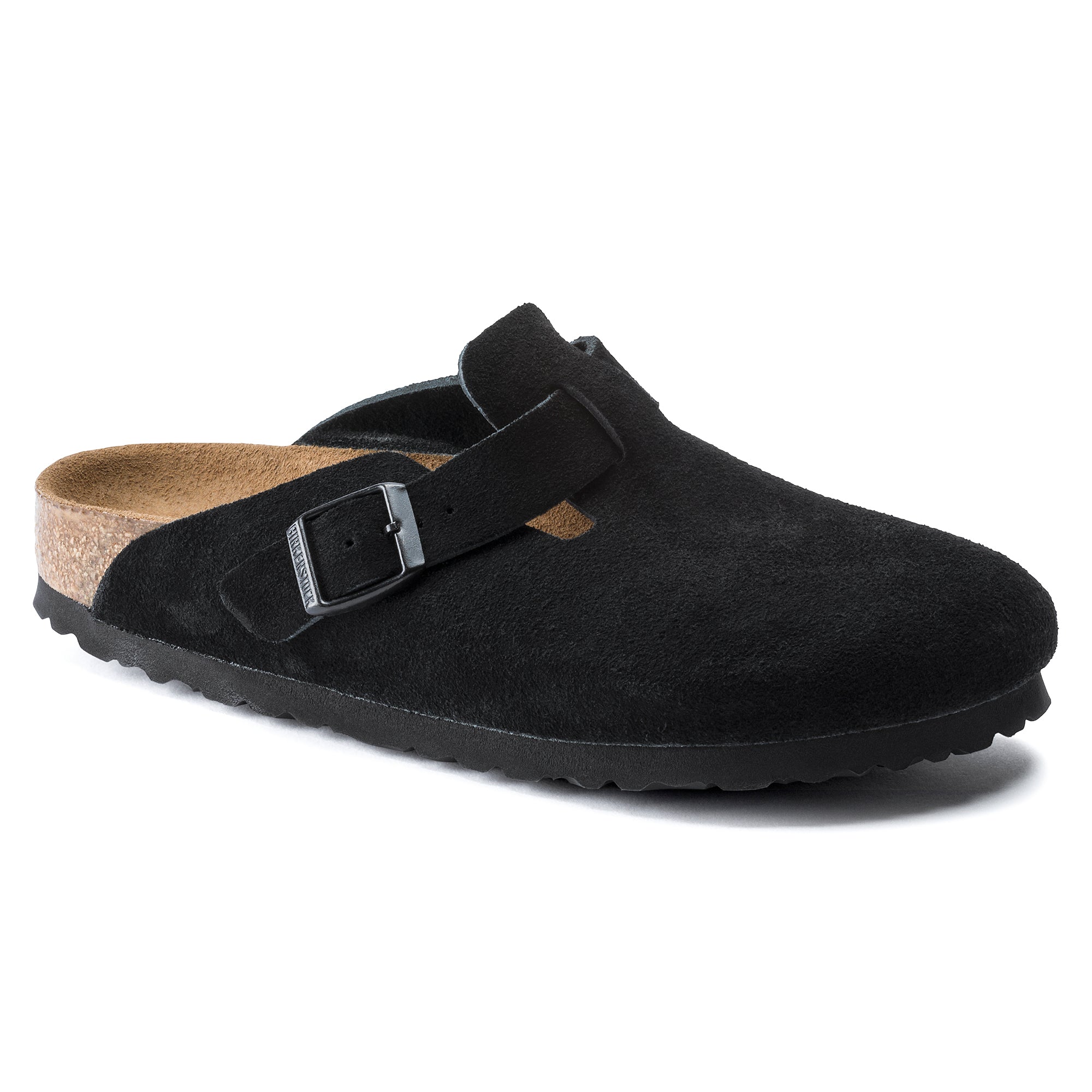 Birkenstock Limited Edition Boston Soft Footbed mink suede