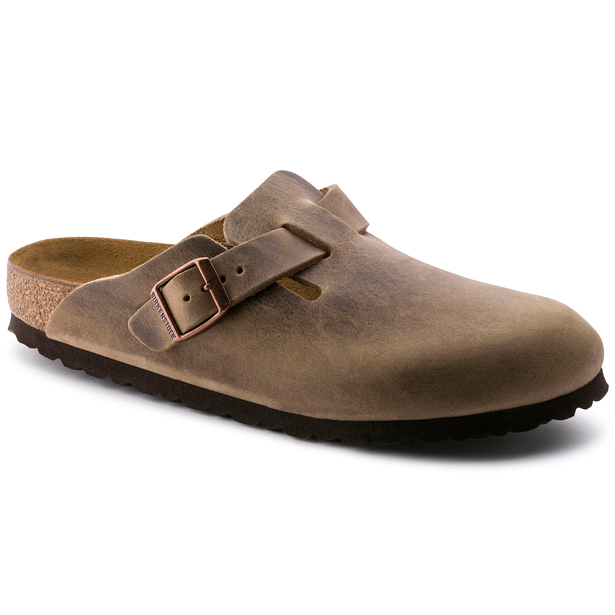 Birkenstock Boston tobacco oiled leather