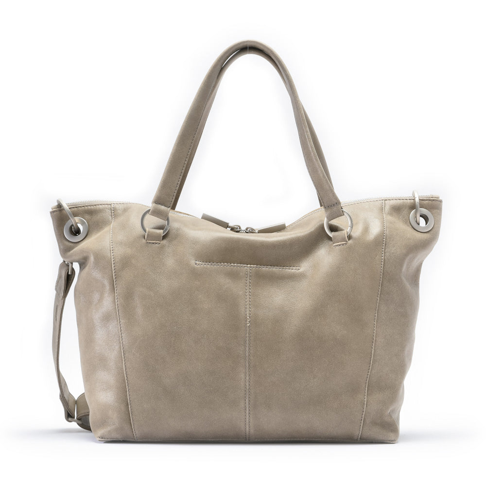 Hammitt Daniel Lrg Satchel pewter/brushed silver