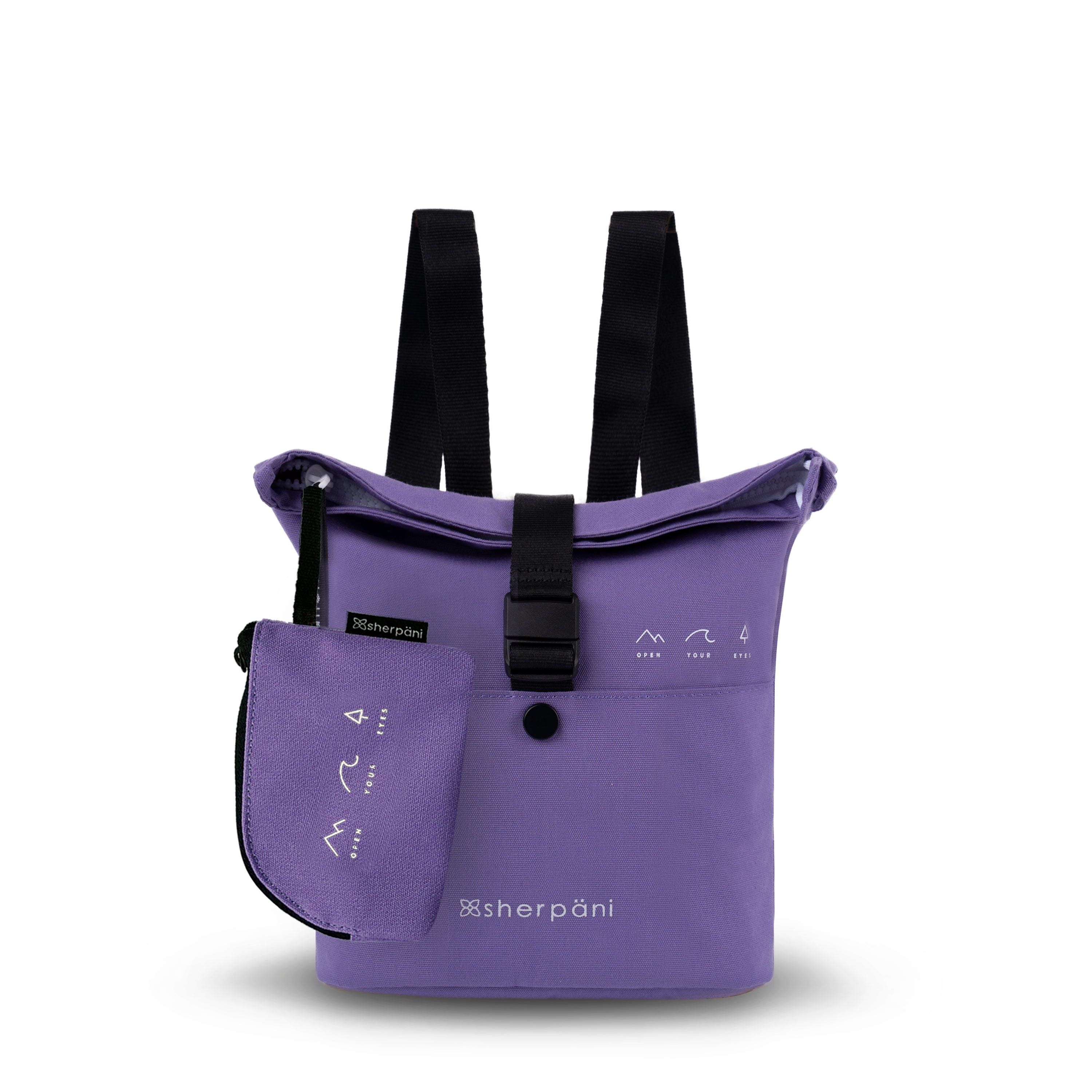Sherpani Eiko Crossbody Mini Backpack iris