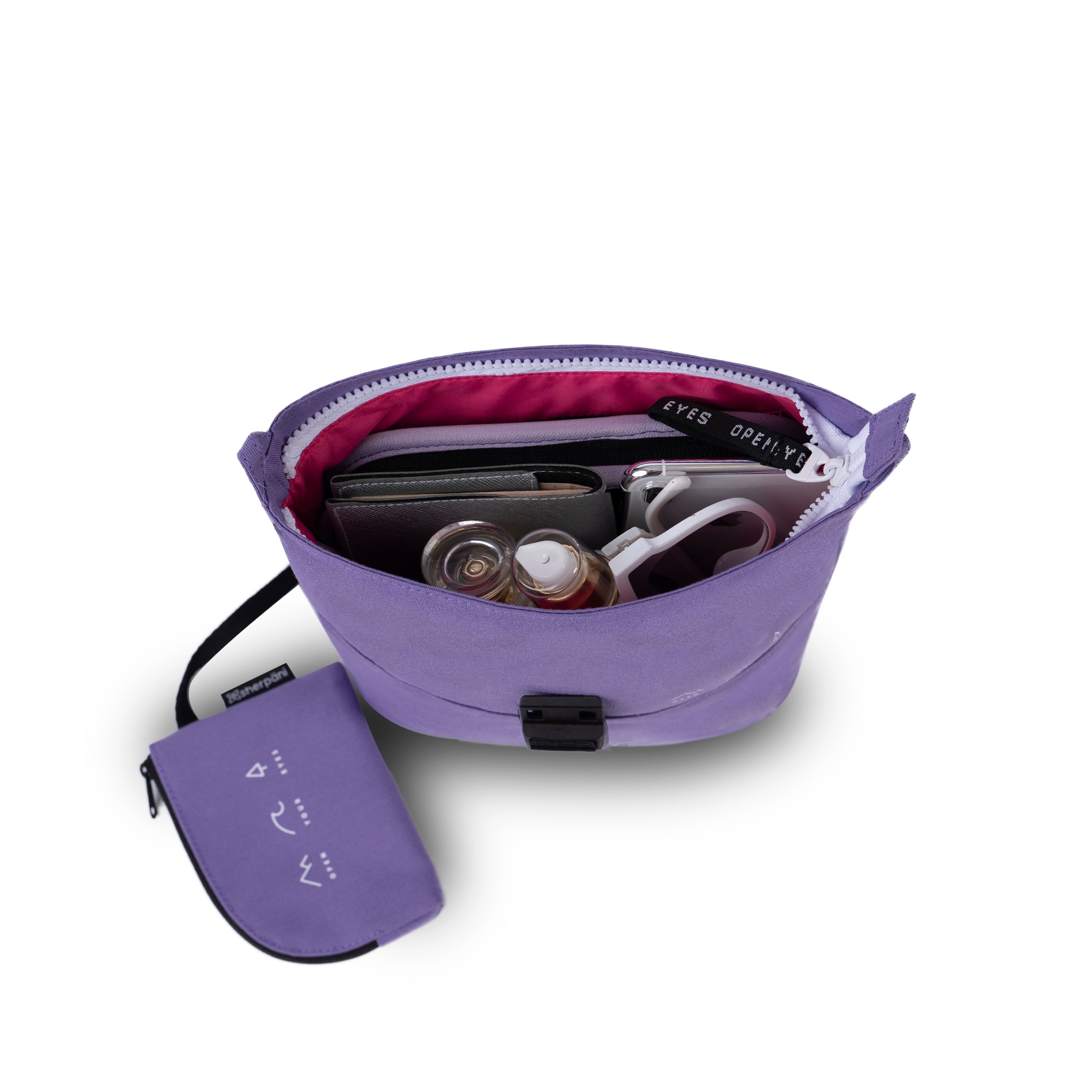 Sherpani Eiko Crossbody Mini Backpack iris
