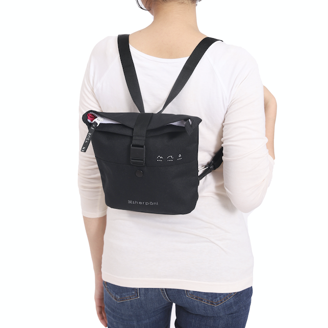 Sherpani Eiko Crossbody/Mini Backpack black