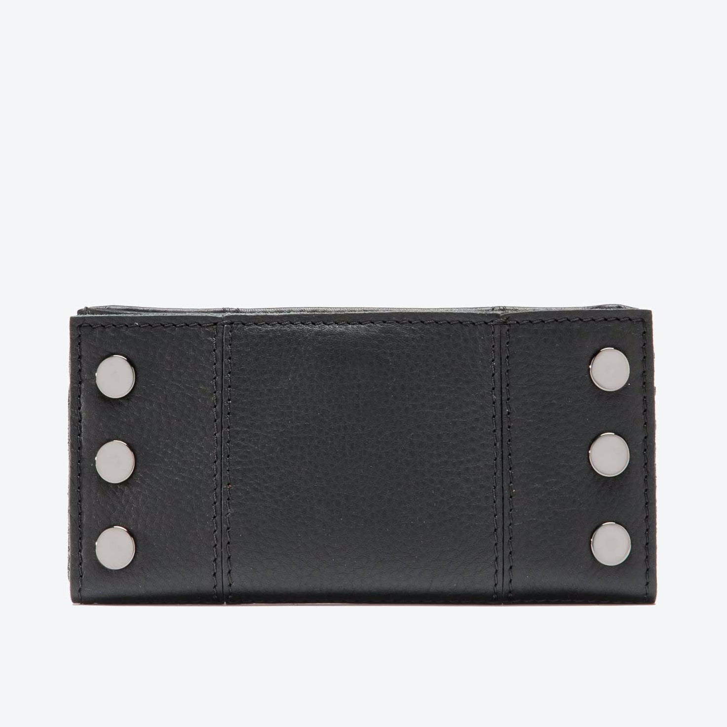Hammitt 110 North Bifold Leather Wallet black/gunmetal