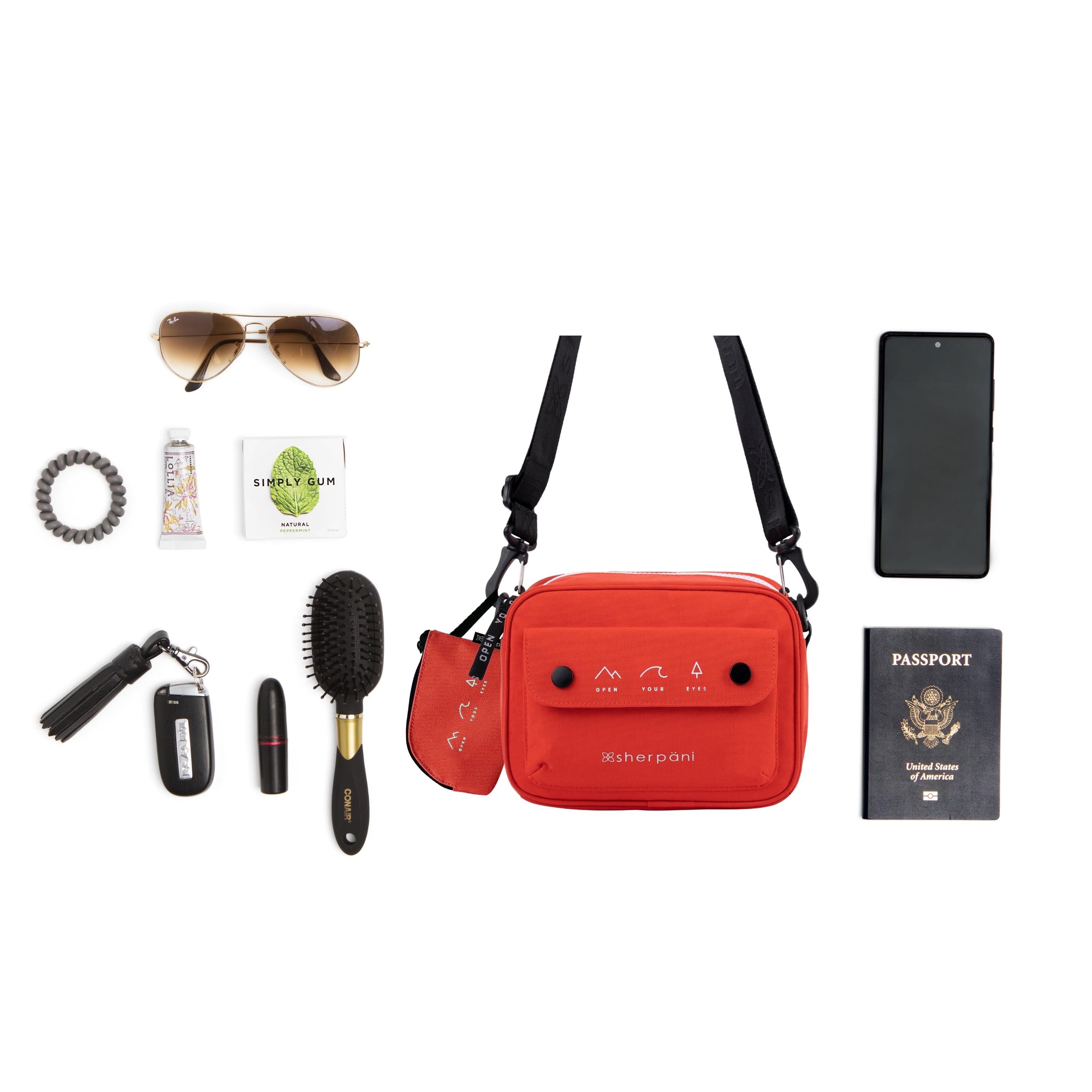 Sherpani Osaka Crossbody poppy