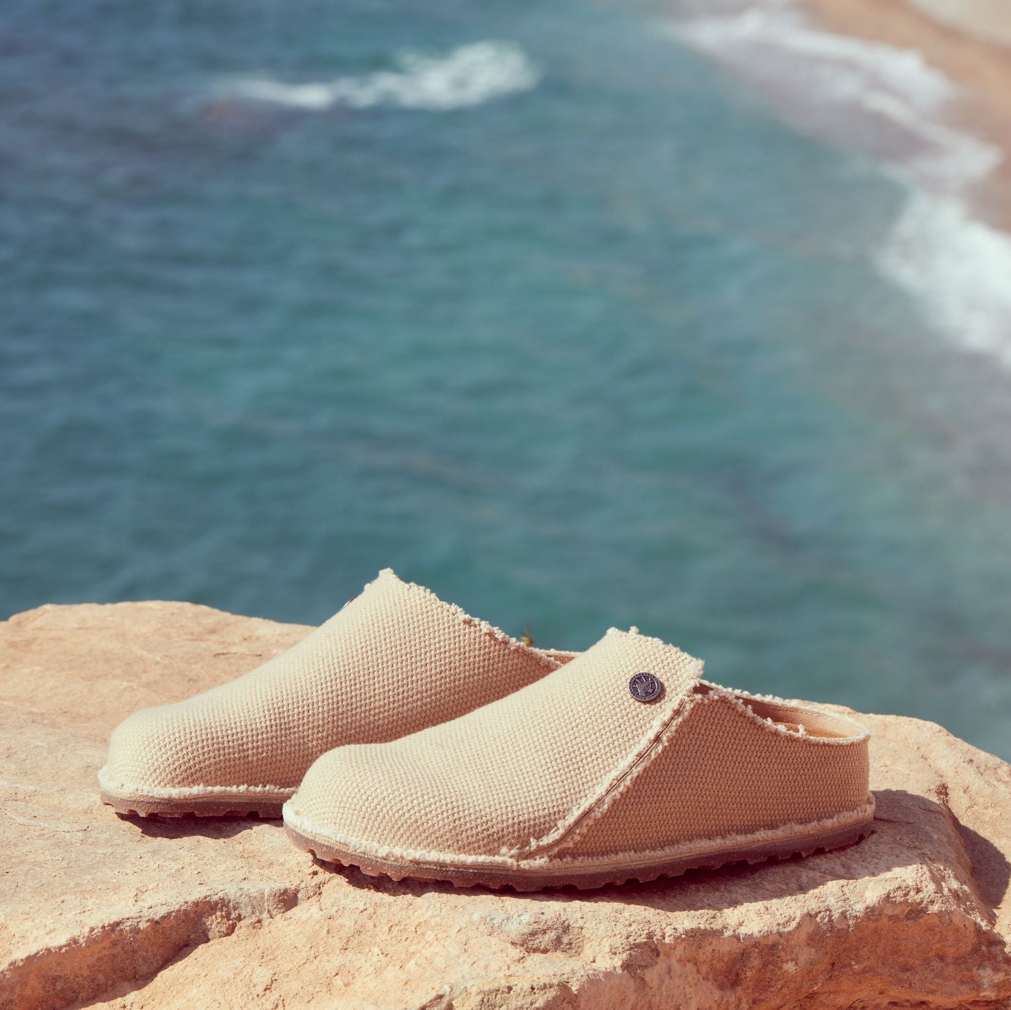 Birkenstock Zermatt 365 eggshell canvas