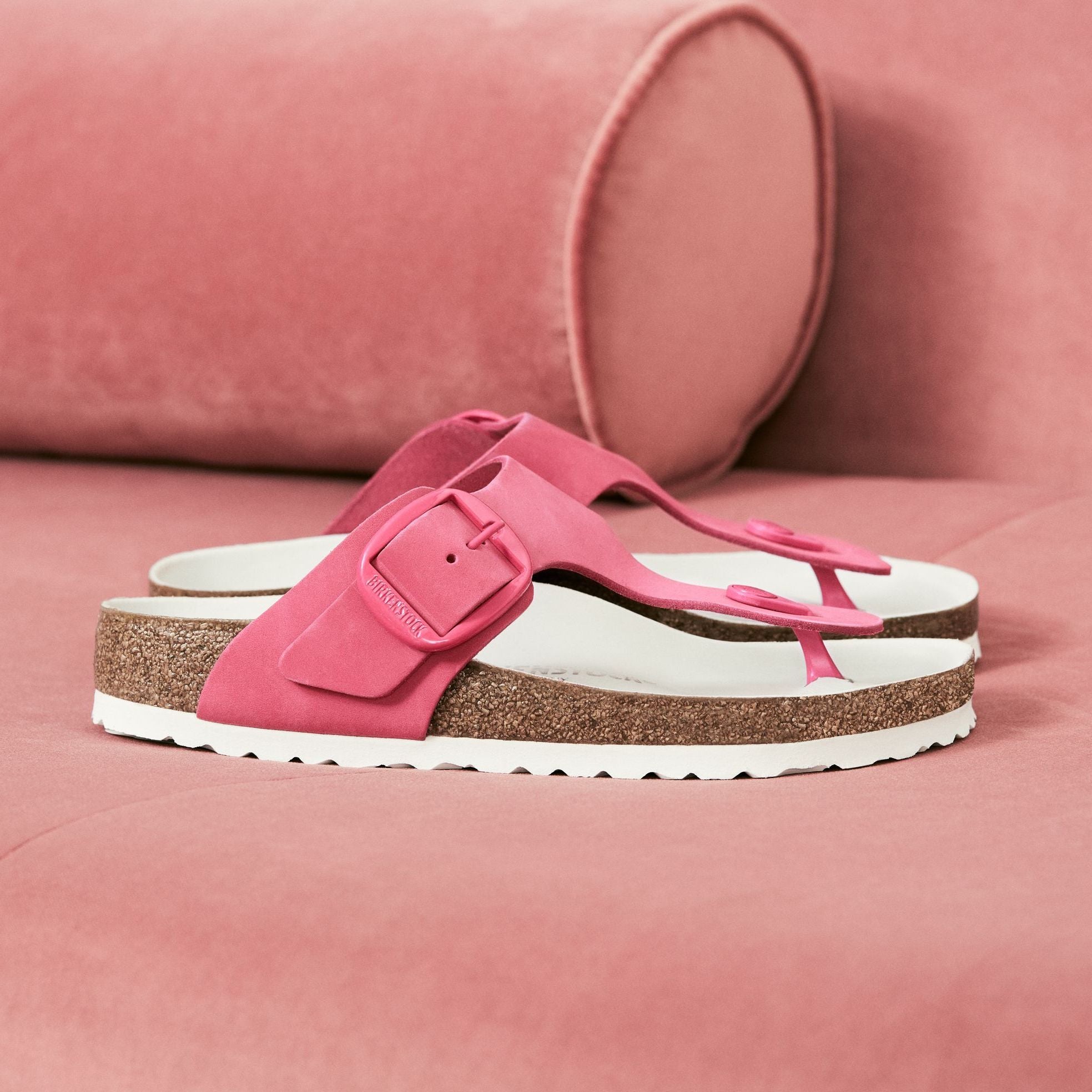 Birkenstock Gizeh Big Buckle fuchsia nubuck
