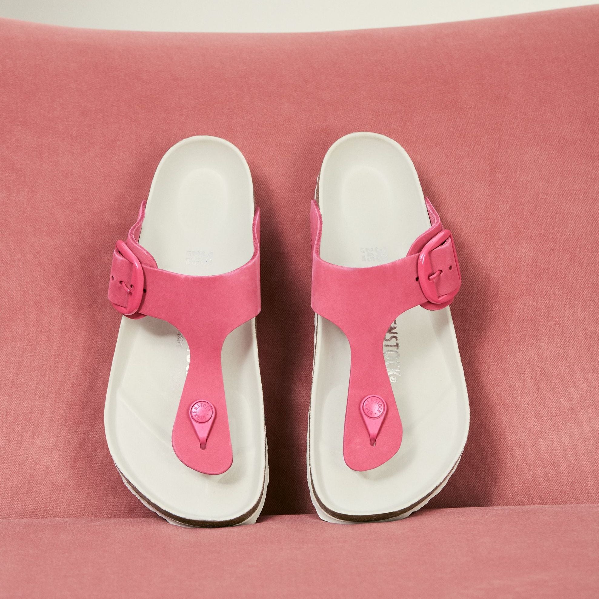 Birkenstock Gizeh Big Buckle fuchsia nubuck