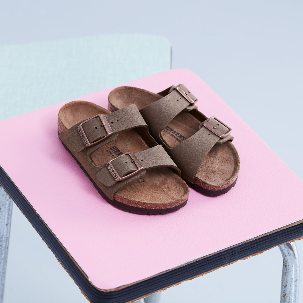 Birkenstock Kids Arizona mocha Birkibuc
