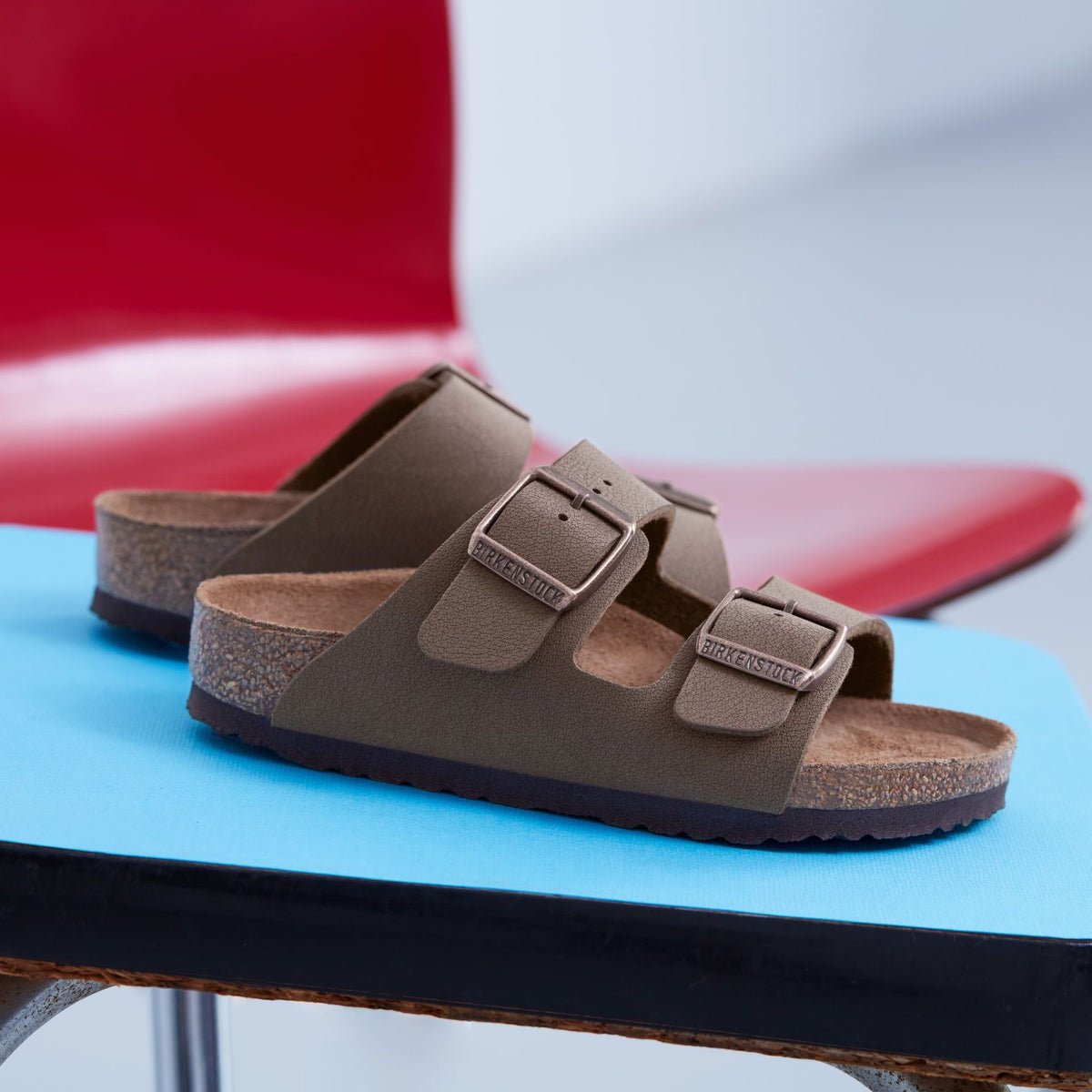 Birkenstock Kids Arizona mocha Birkibuc
