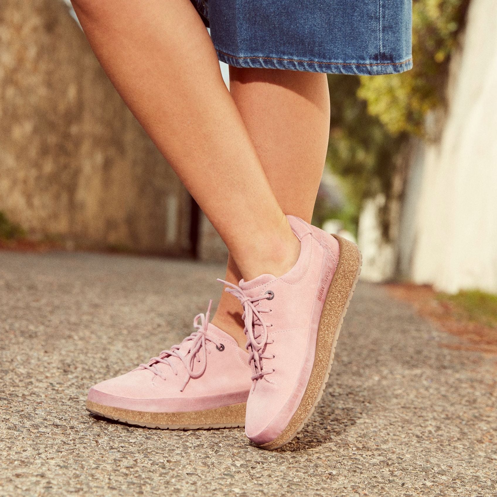 Birkenstock Limited Edition Honnef Low soft pink suede