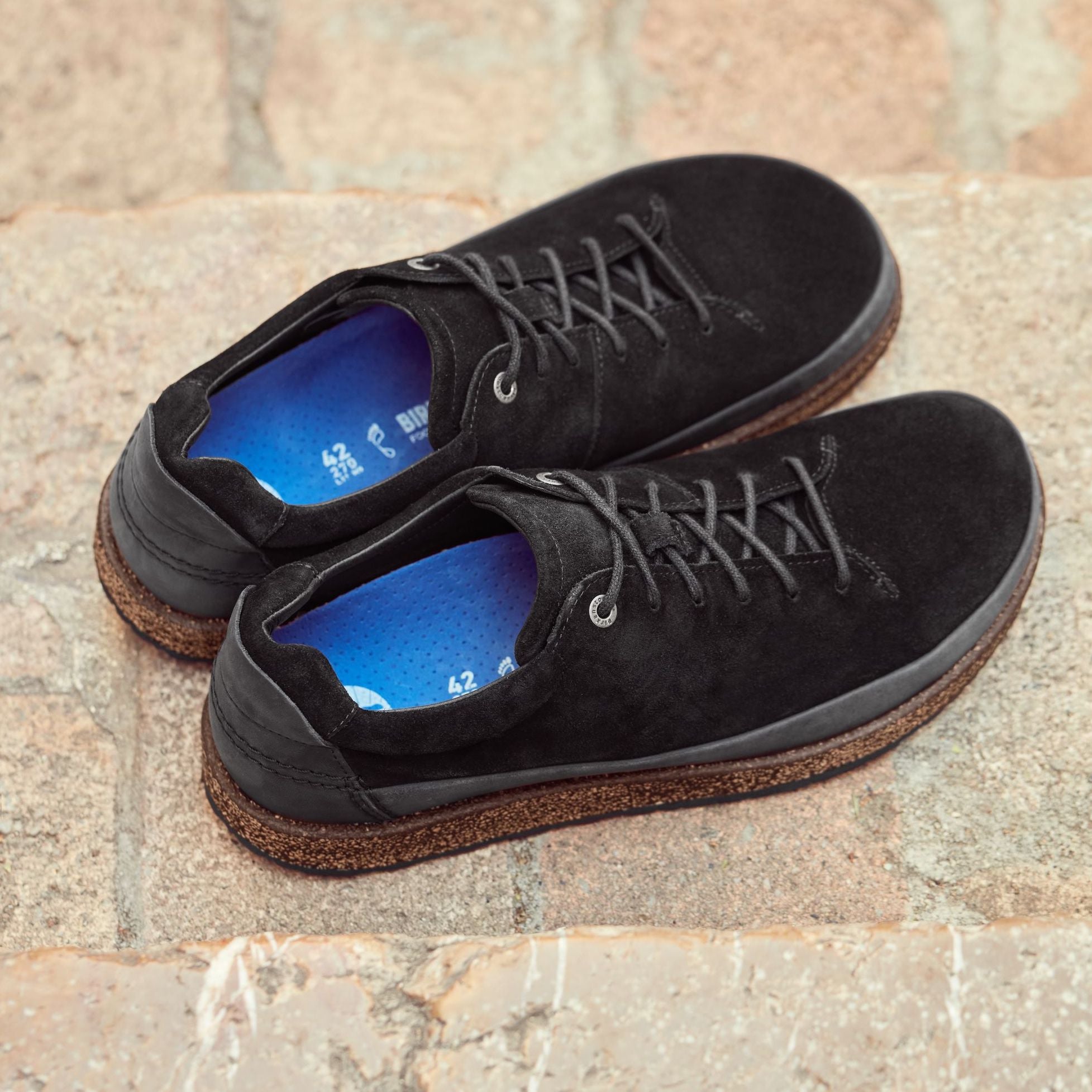 Birkenstock Honnef Low black suede