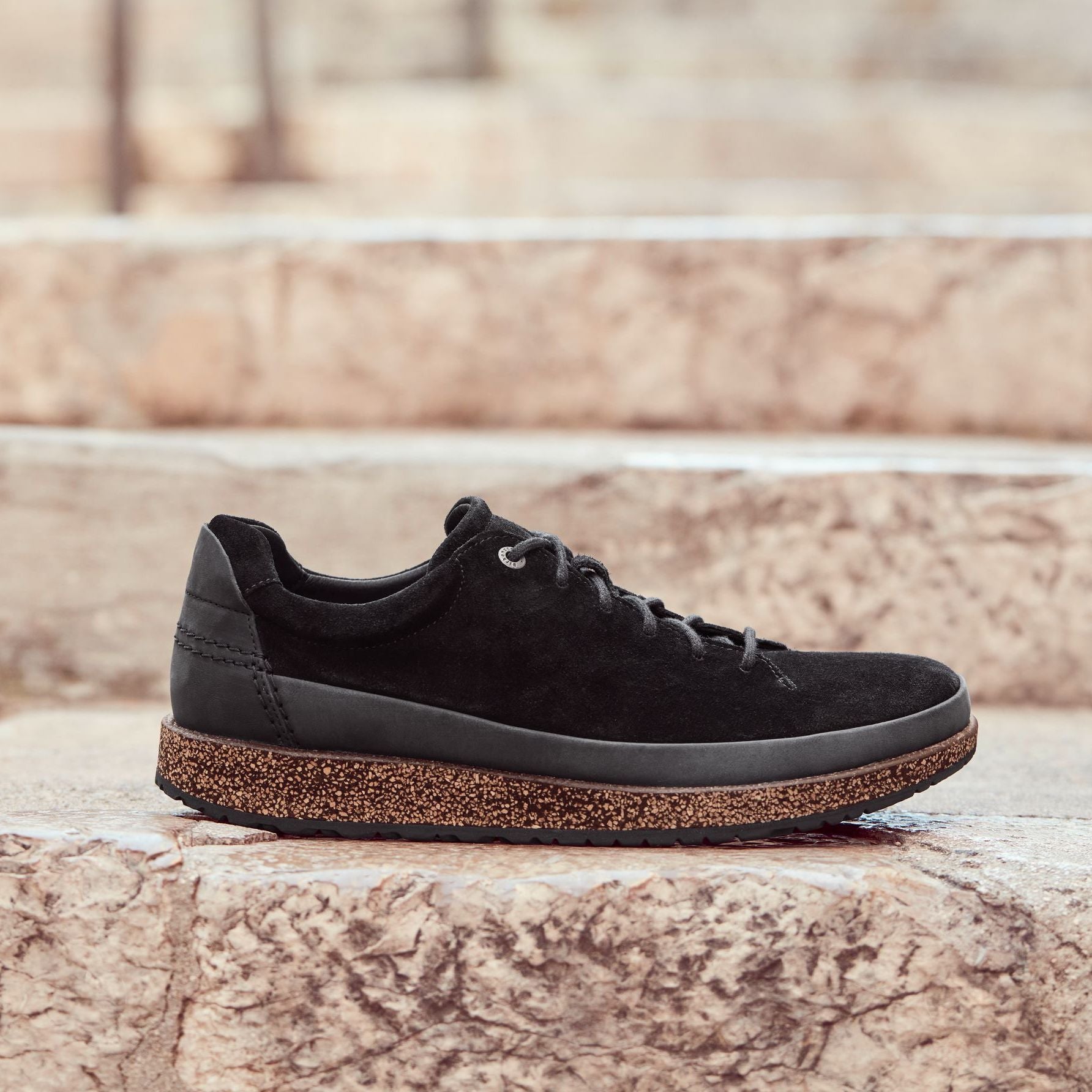 Birkenstock Honnef Low black suede