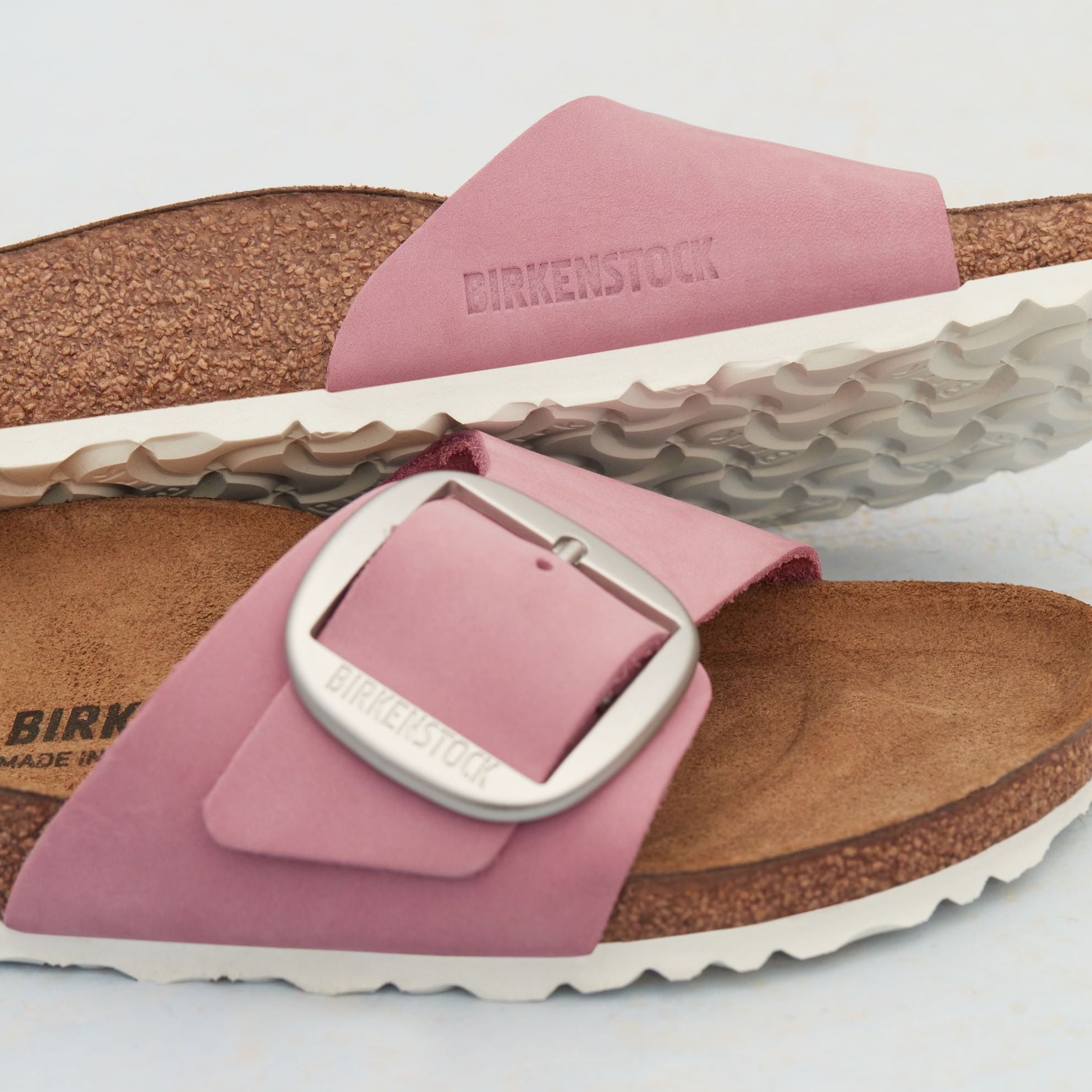 Birkenstock Madrid Big Buckle orchid nubuck