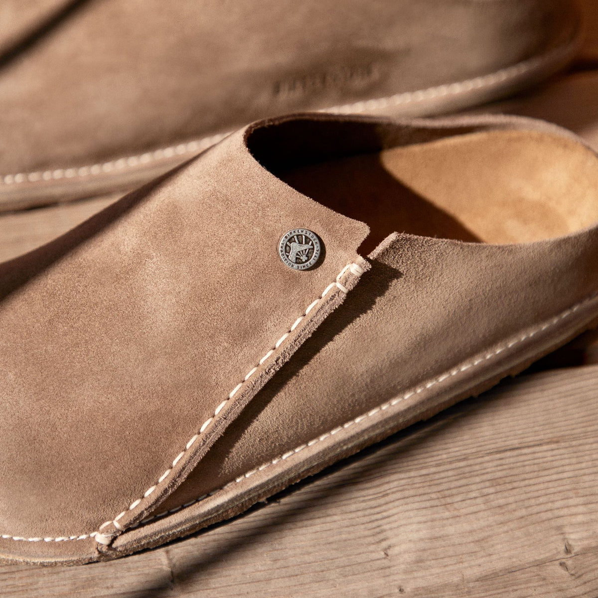 Birkenstock Zermatt 365 gray taupe suede