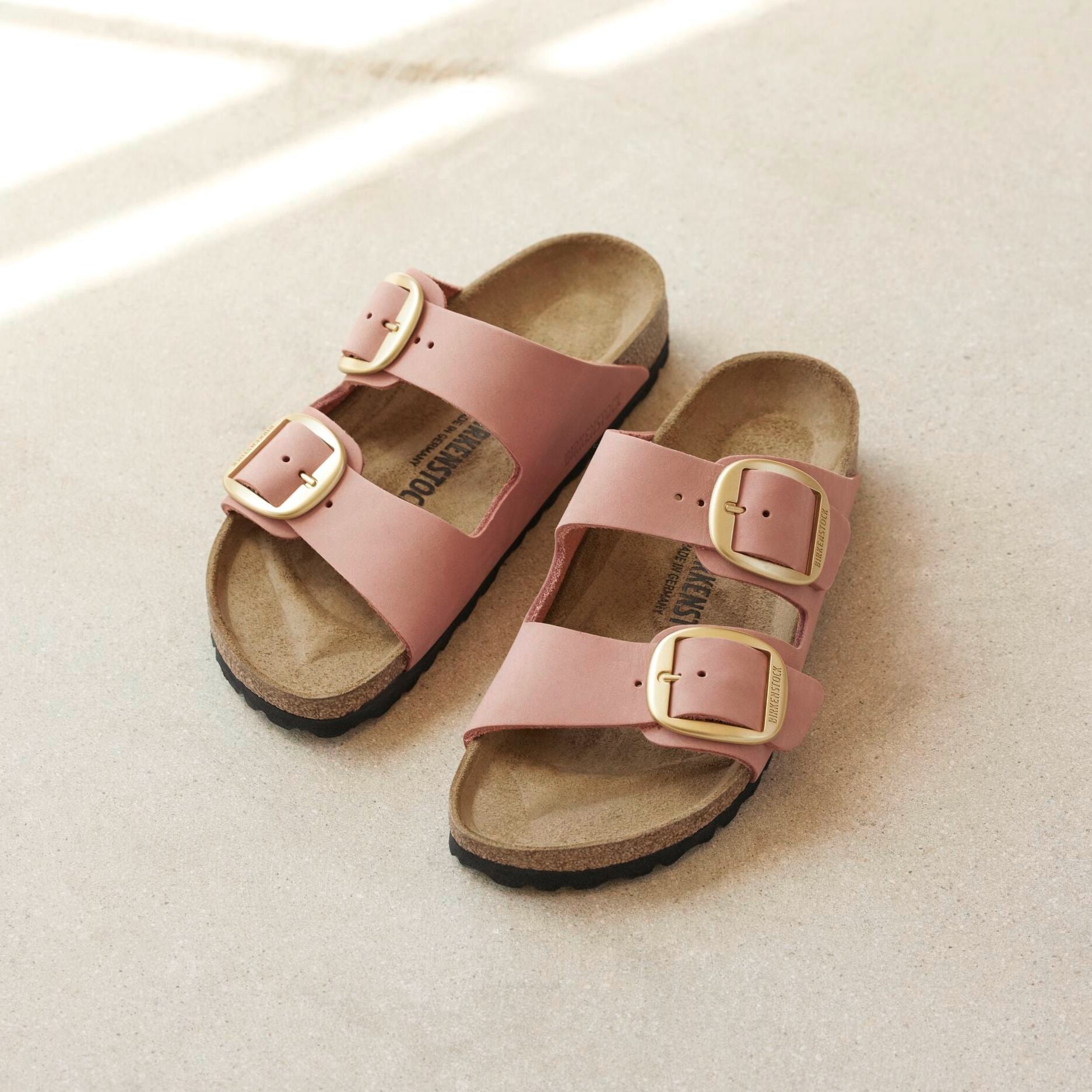Birkenstock Arizona Big Buckle old rose nubuck