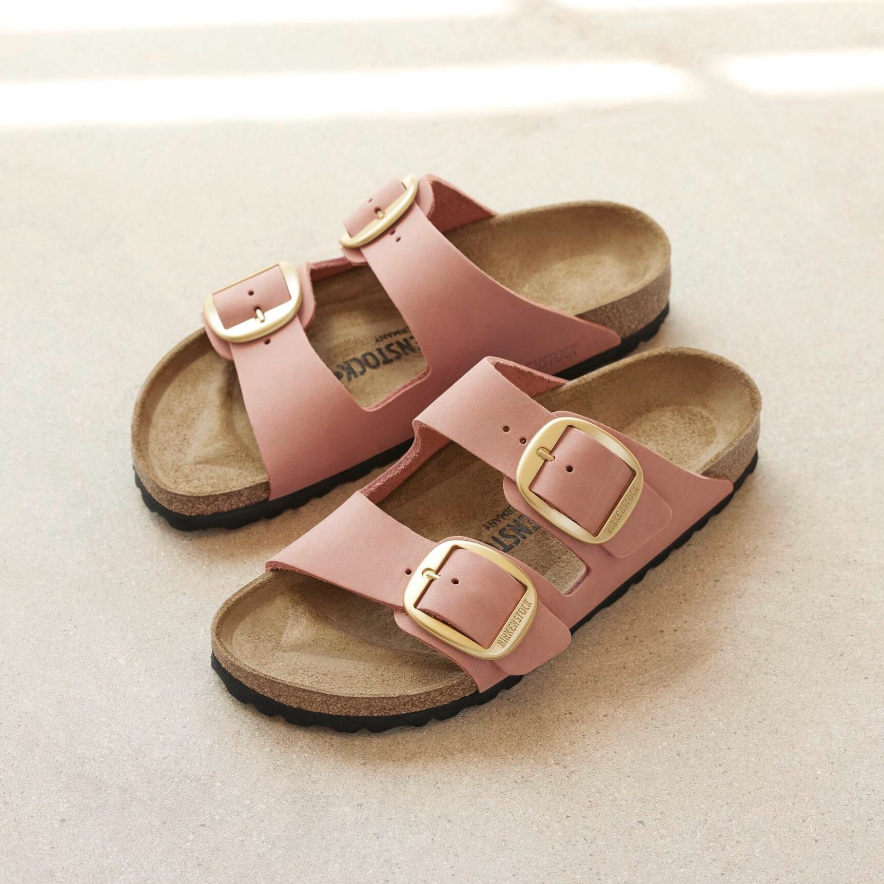 Birkenstock Arizona Big Buckle old rose nubuck