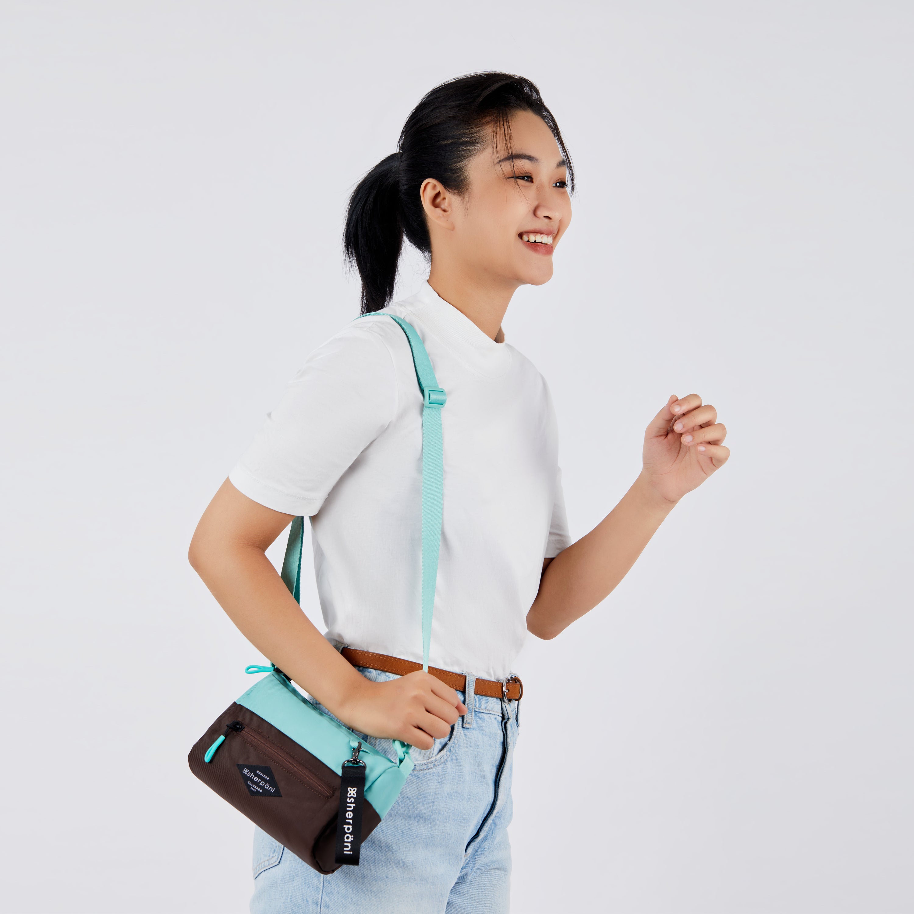 Sherpani Skye Crossbody Handbag seagreen