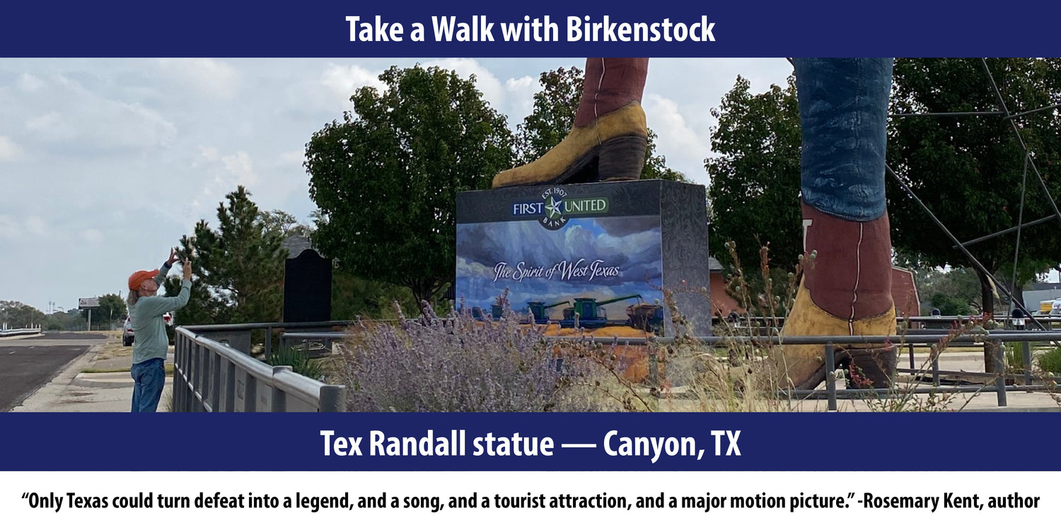 Tex Randall statue — Canyon, TX