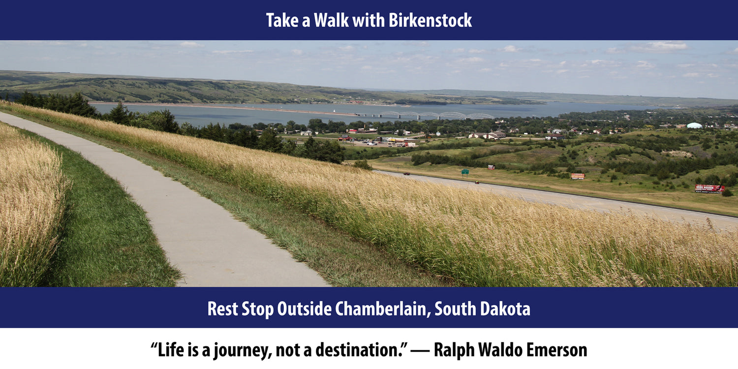 Rest Stop Outside Chamberlain, South Dakota