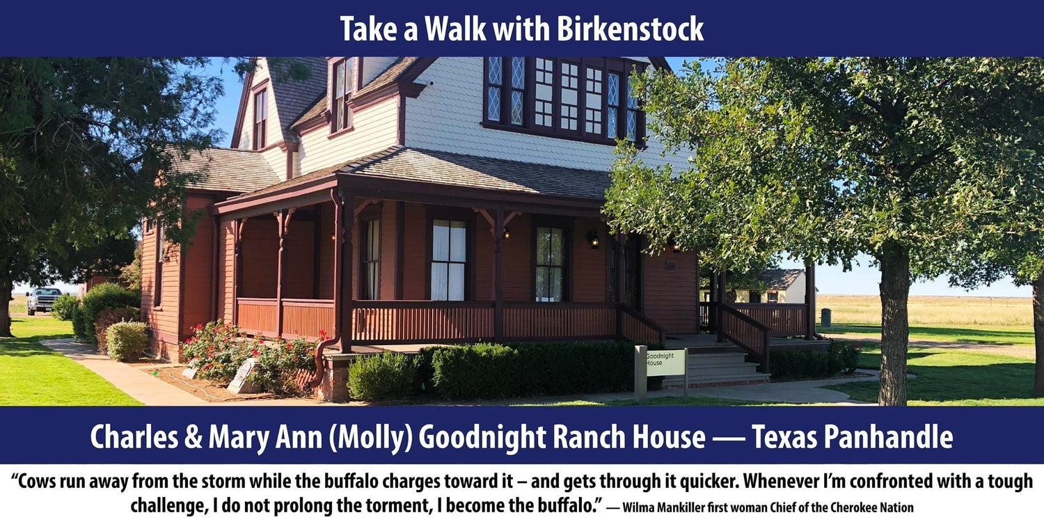 Charles & Mary Ann (Molly) Goodnight Ranch House — Texas Panhandle