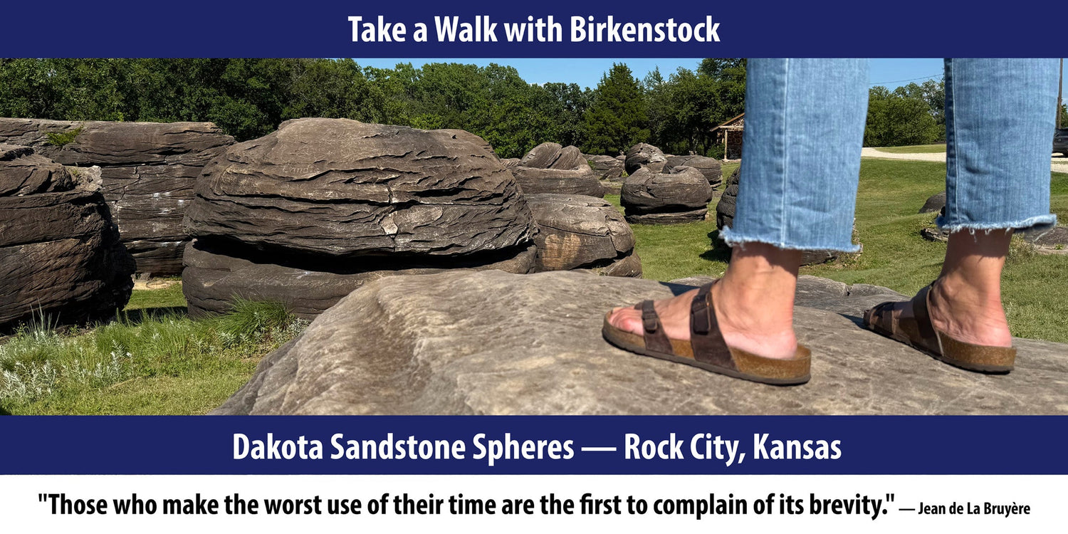 Dakota Sandstone Spheres — Rock City, Kansas