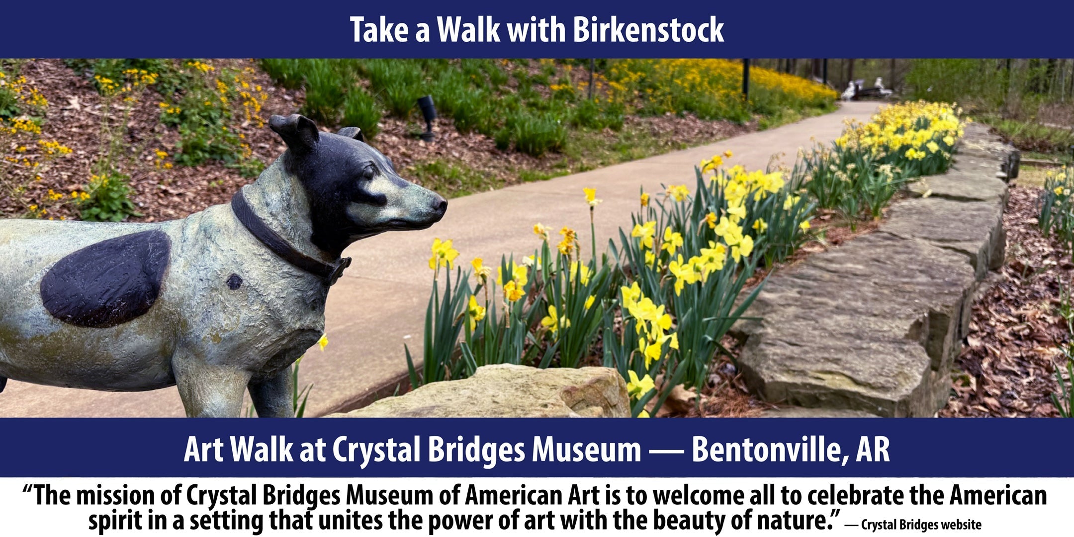 Art Walk at Crystal Bridges Museum — Bentonville, AR