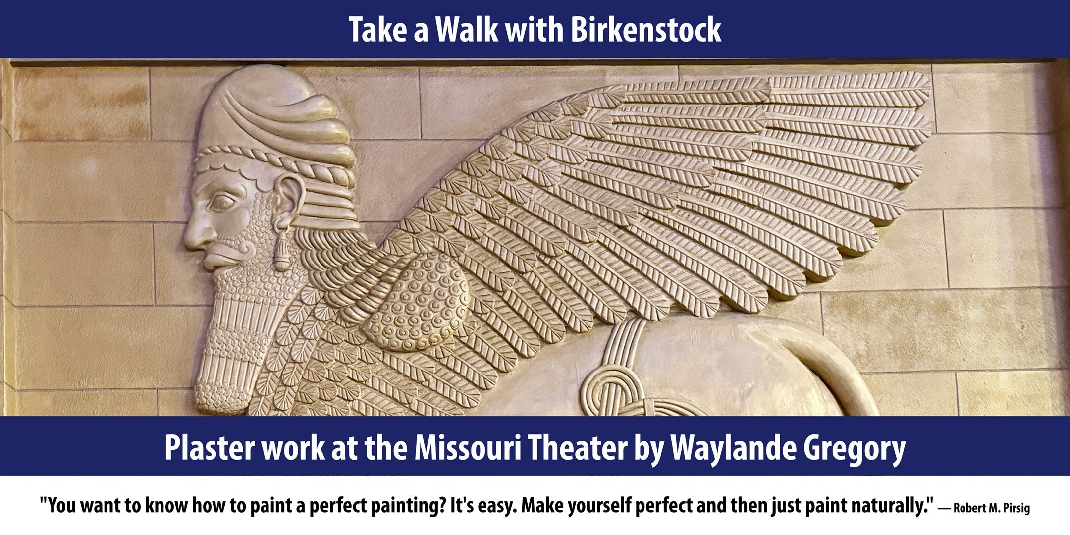 Plaster work at the Missouri Theater by Waylande Gregory