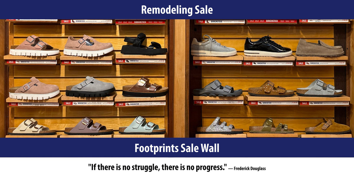 Footprints Sale Wall