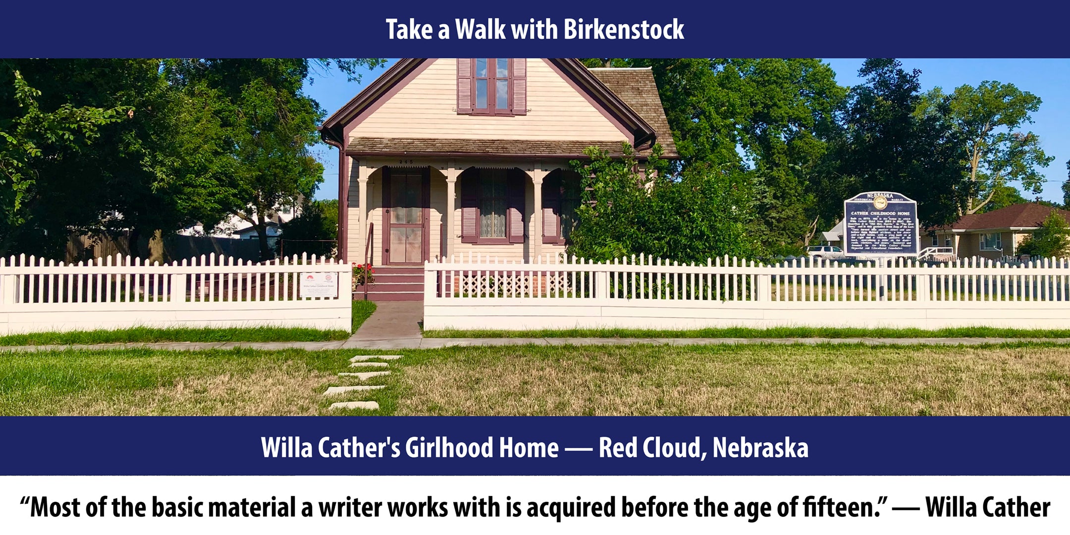 Willa Cather's Girlhood Home — Red Cloud, NE