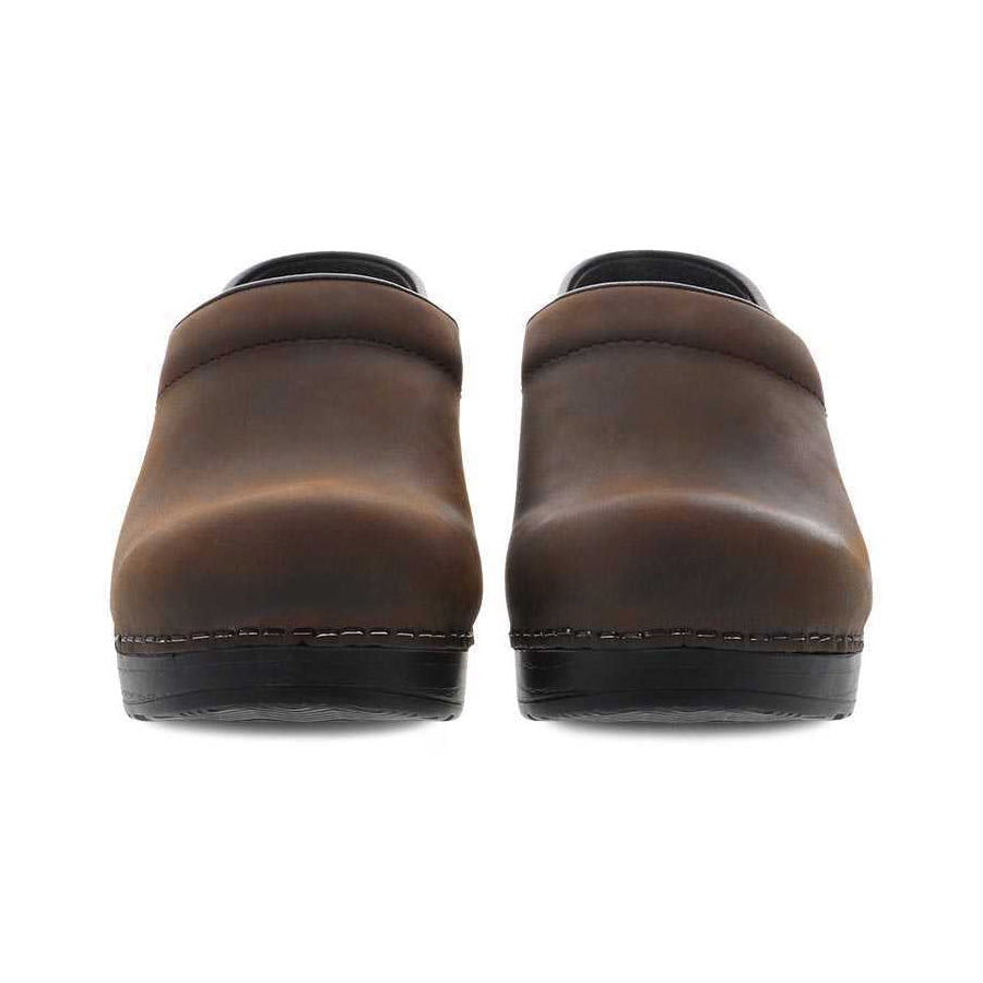 Dansko clogs brown oiled leather online