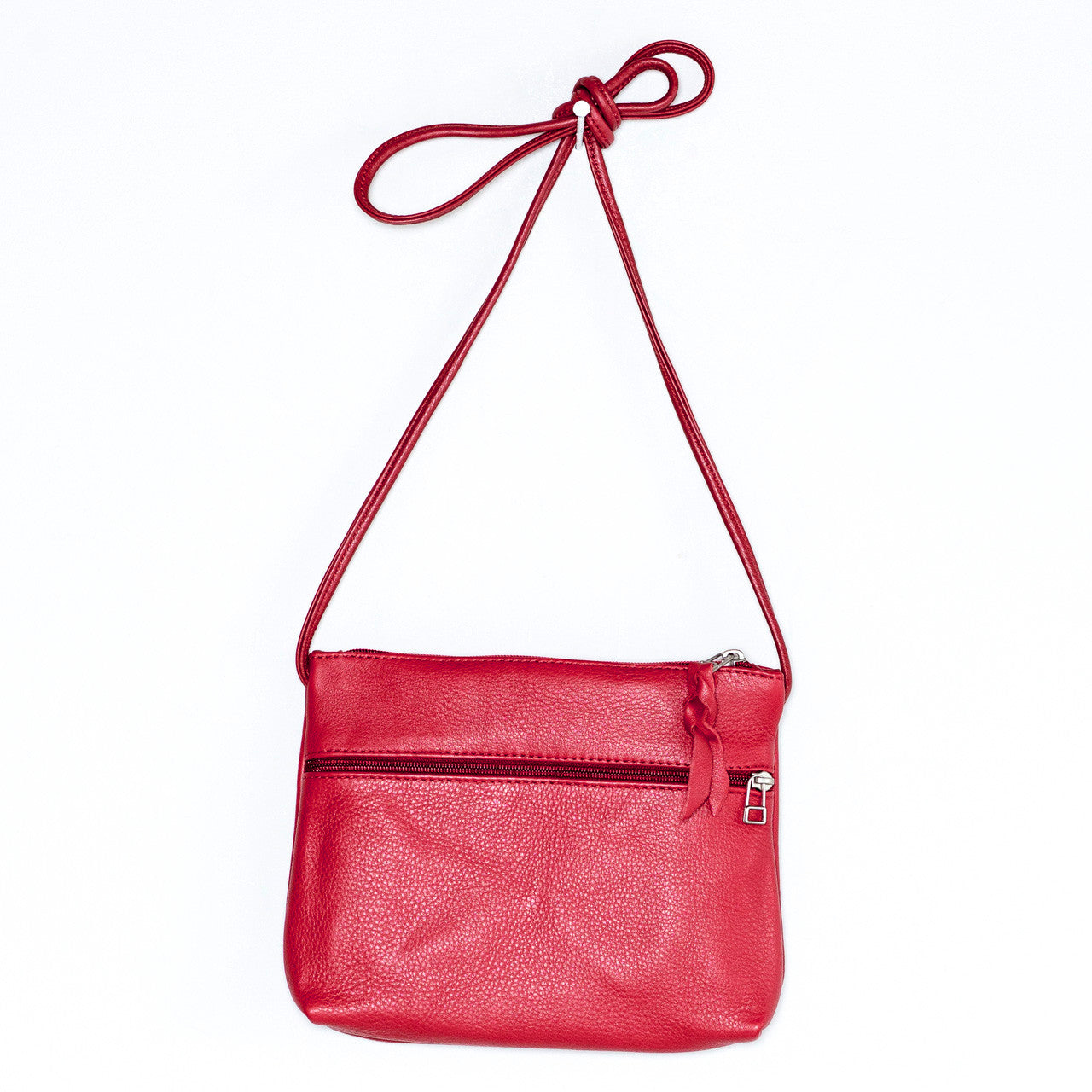 SVEN Style No. 007 Crossbody / Shoulder Bag red leather